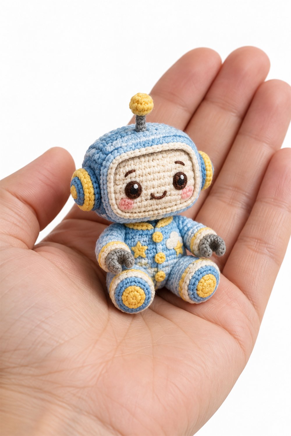 How to Crochet 969 Robo Bebe Em Pijama