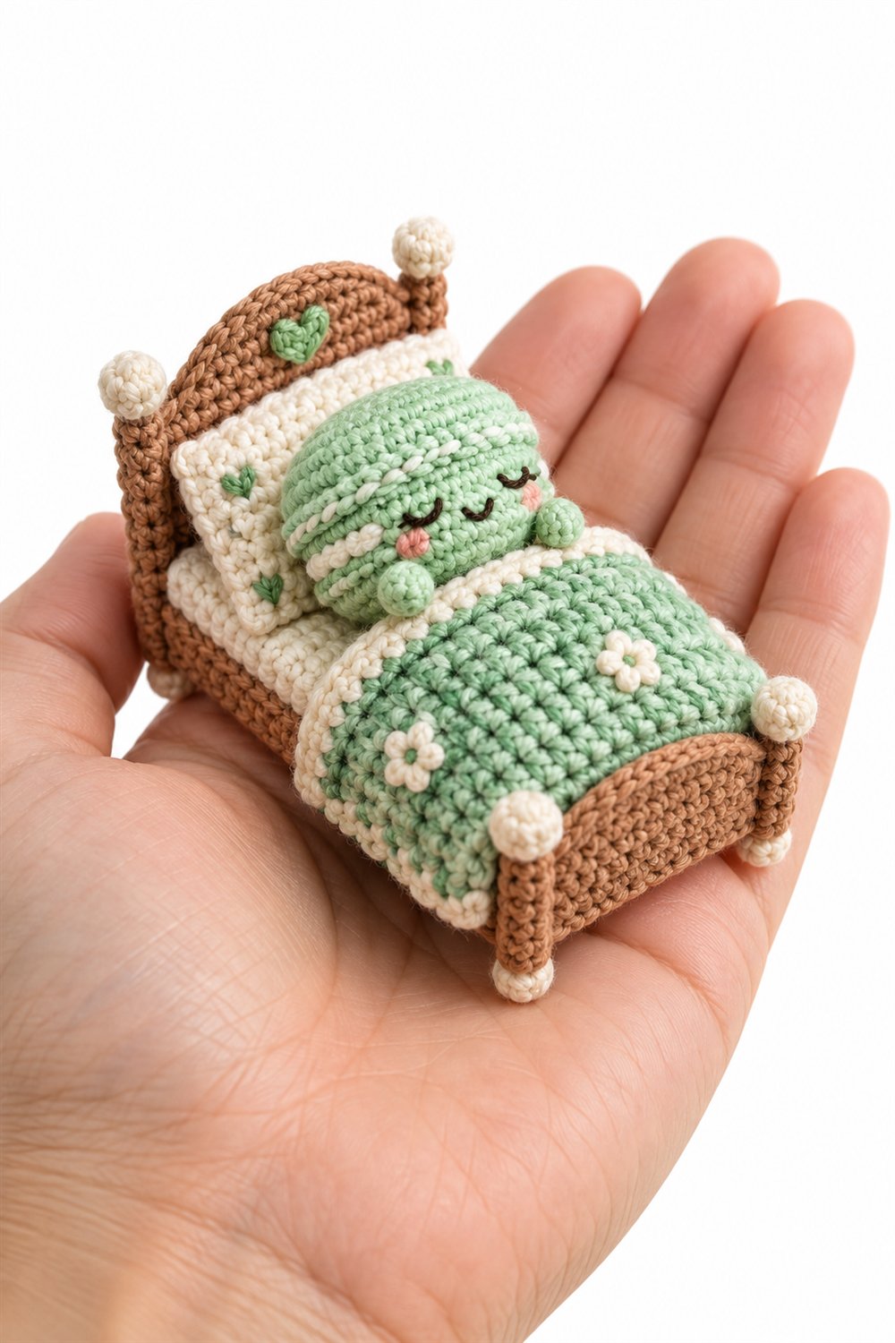 Crochet 972 Macaron Menta Dormindo - Pattern