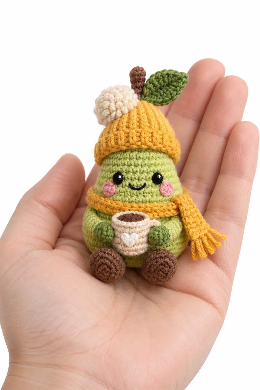 977 Pera Com Gorro - Amigurumi Pattern