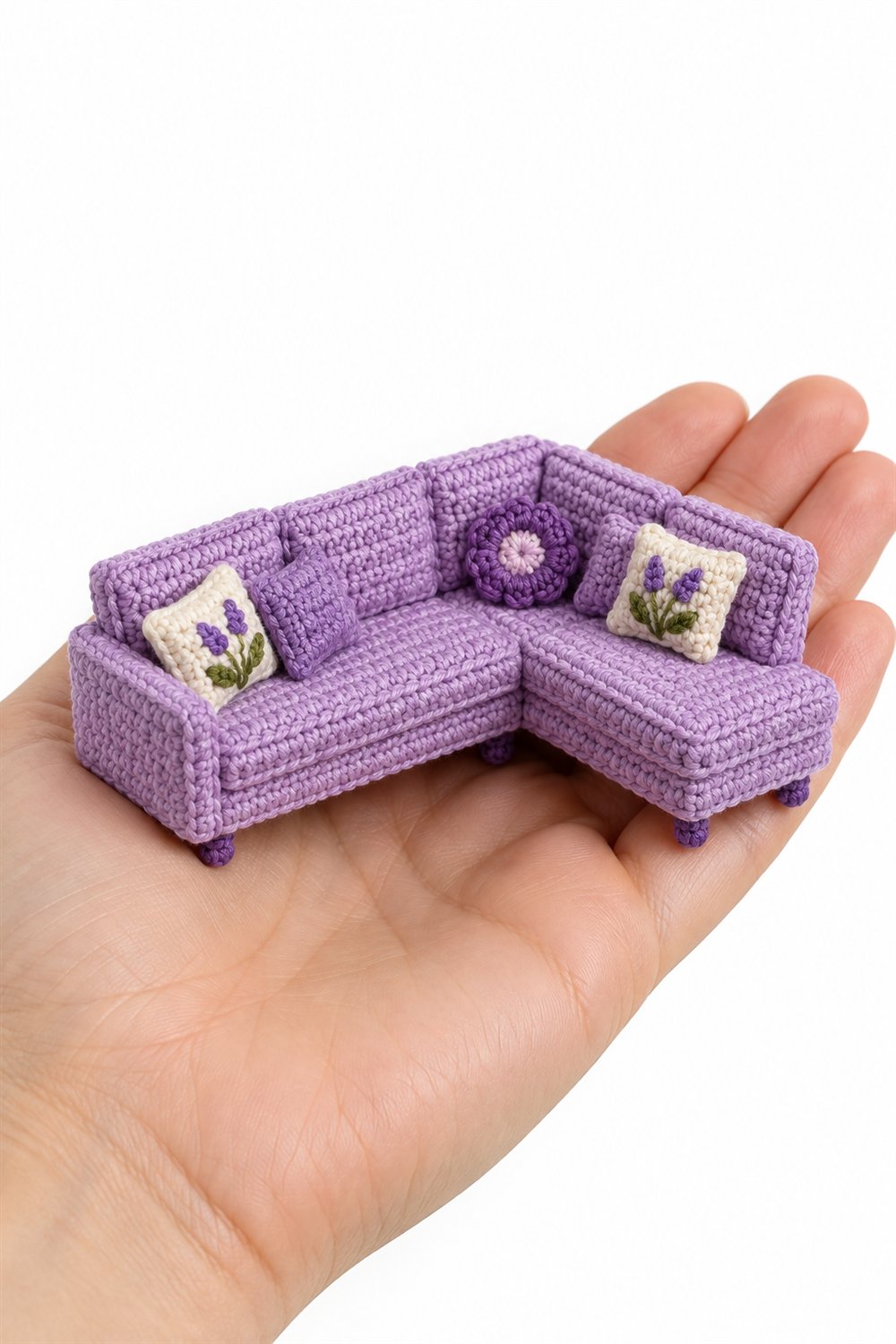 983 Sofa De Canto Lilas Crochet Guide