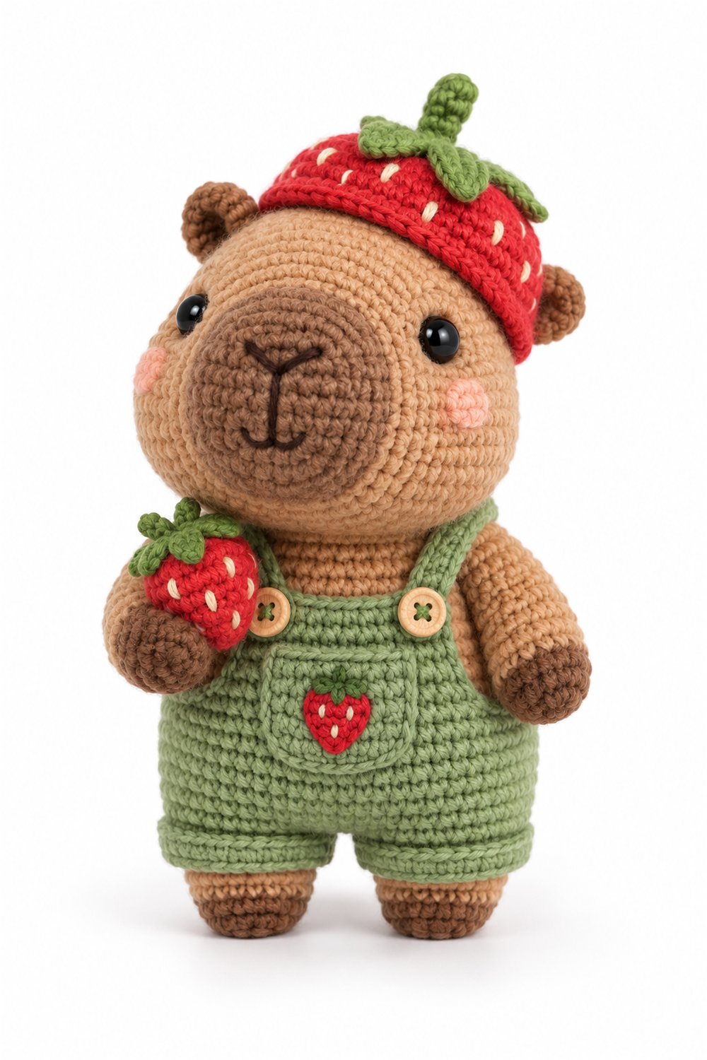 Amigurumi 01 Capivara Morango - Step by Step