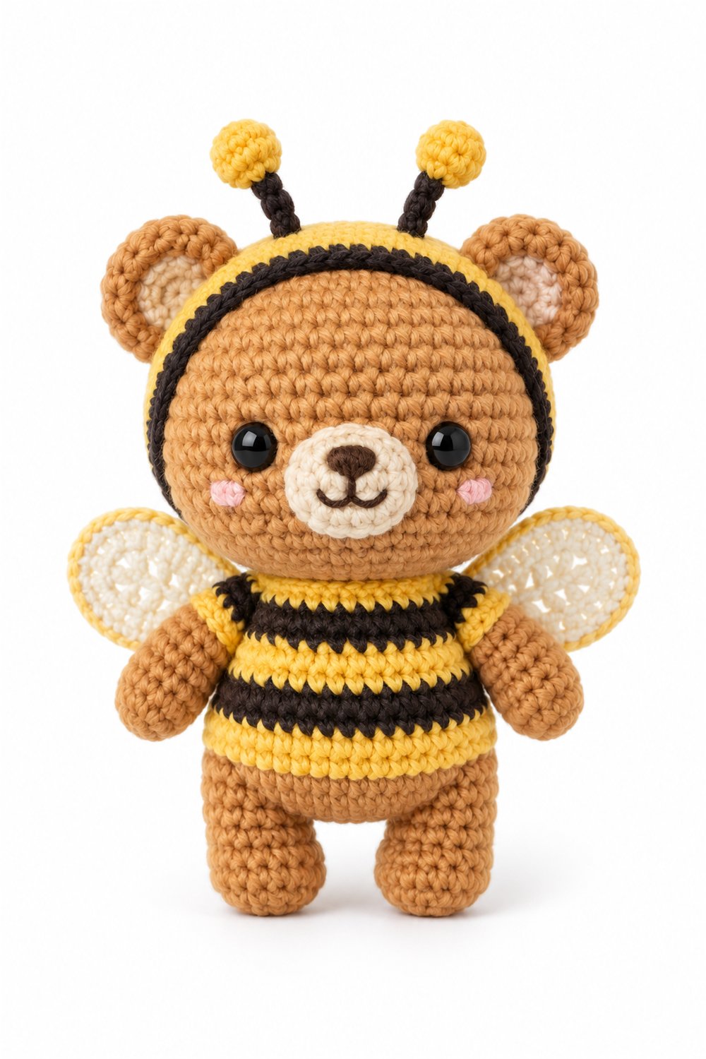 How to Crochet Amigurumi 10 Urso Abelhinha