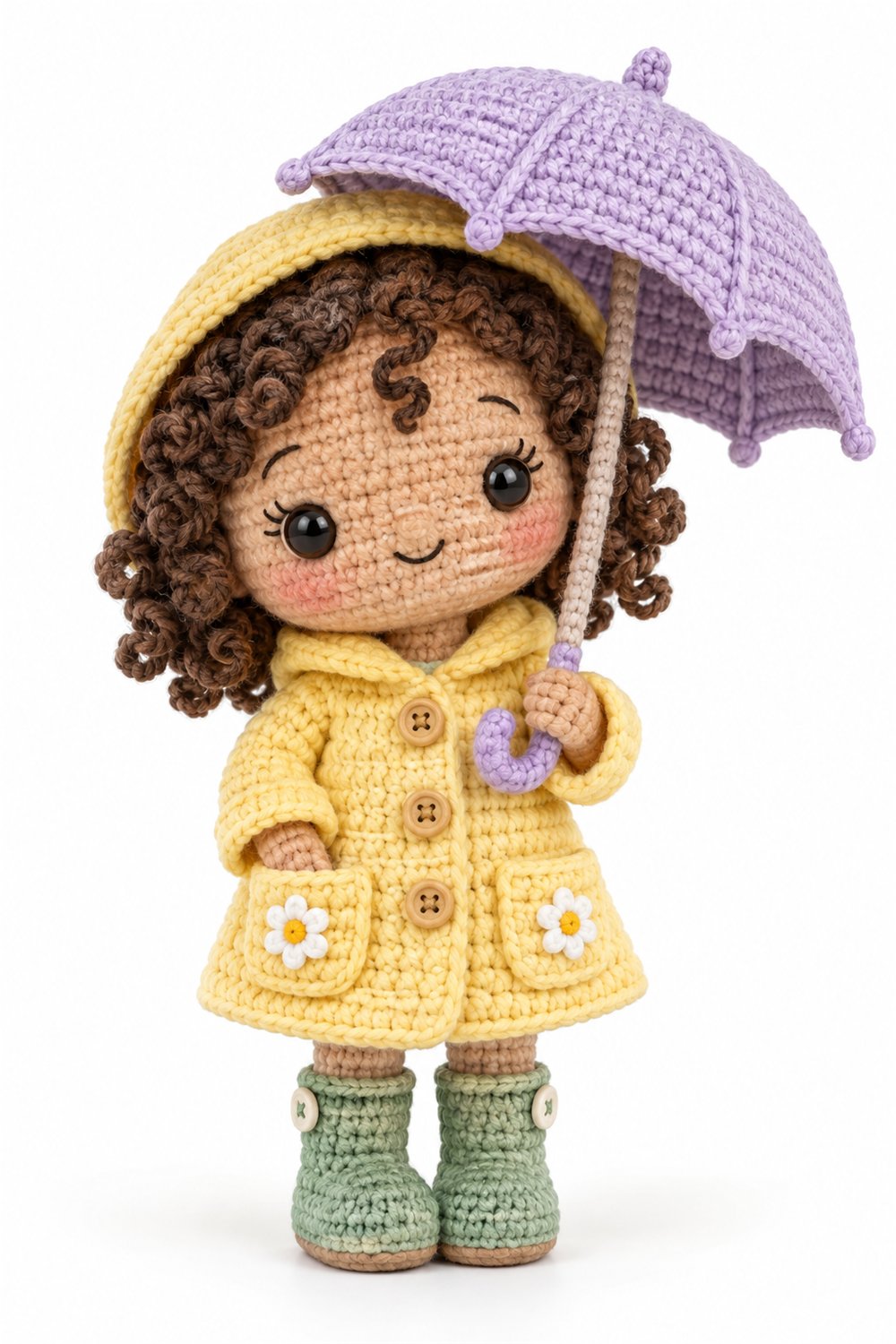 How to Crochet Amigurumi 1000 Aleatorios Fofos Boneca Chuva