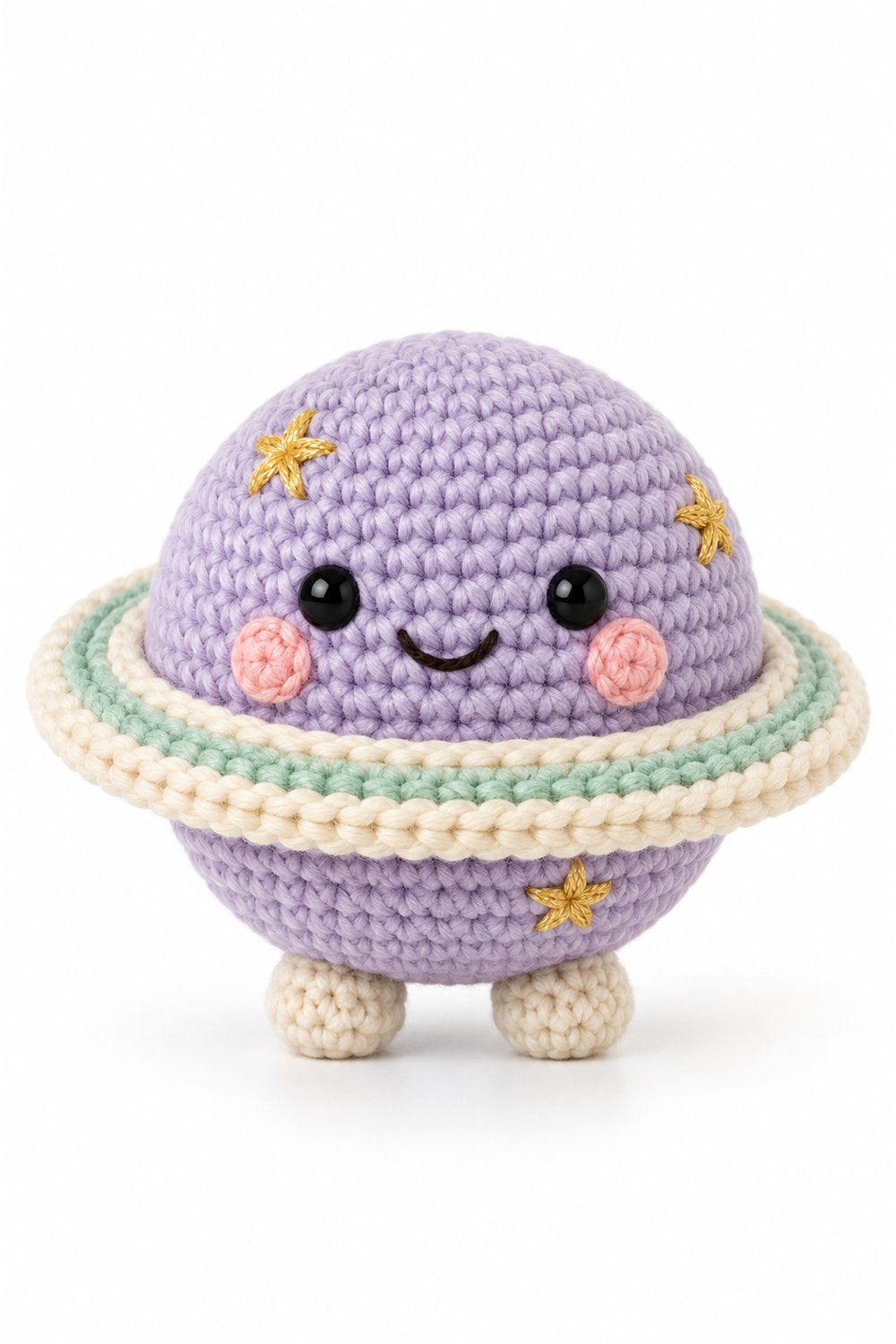 Crochet Amigurumi 1022 Aleatorios Fofos Planeta Aneis - Pattern
