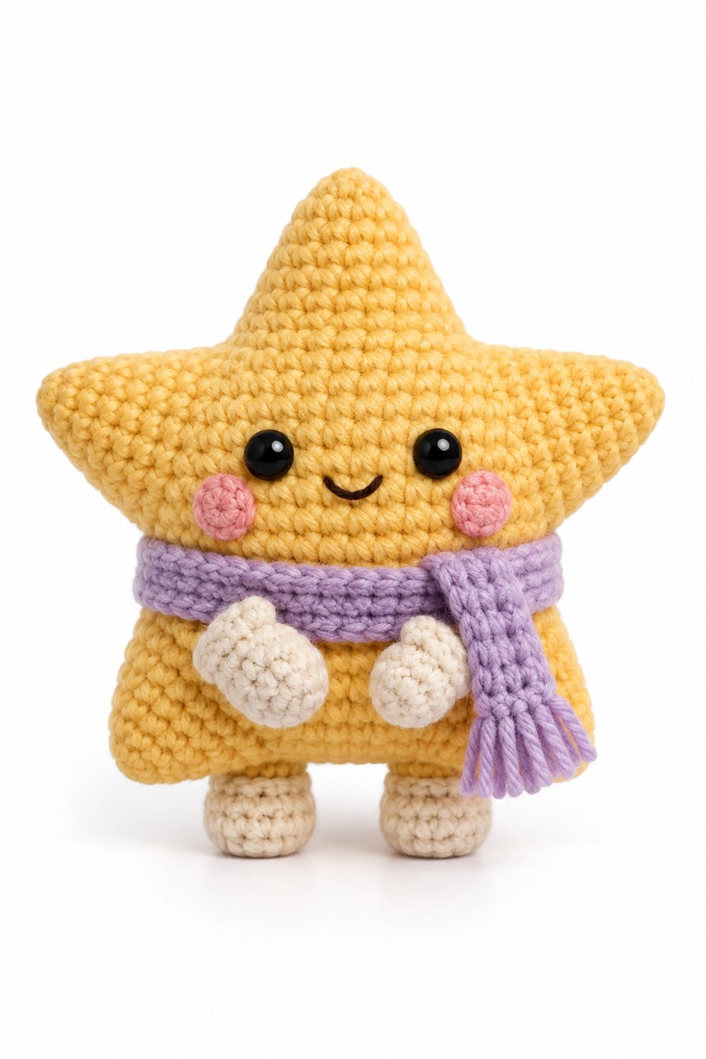 Amigurumi 1024 Aleatorios Fofos Estrela Cachecol Crochet Guide