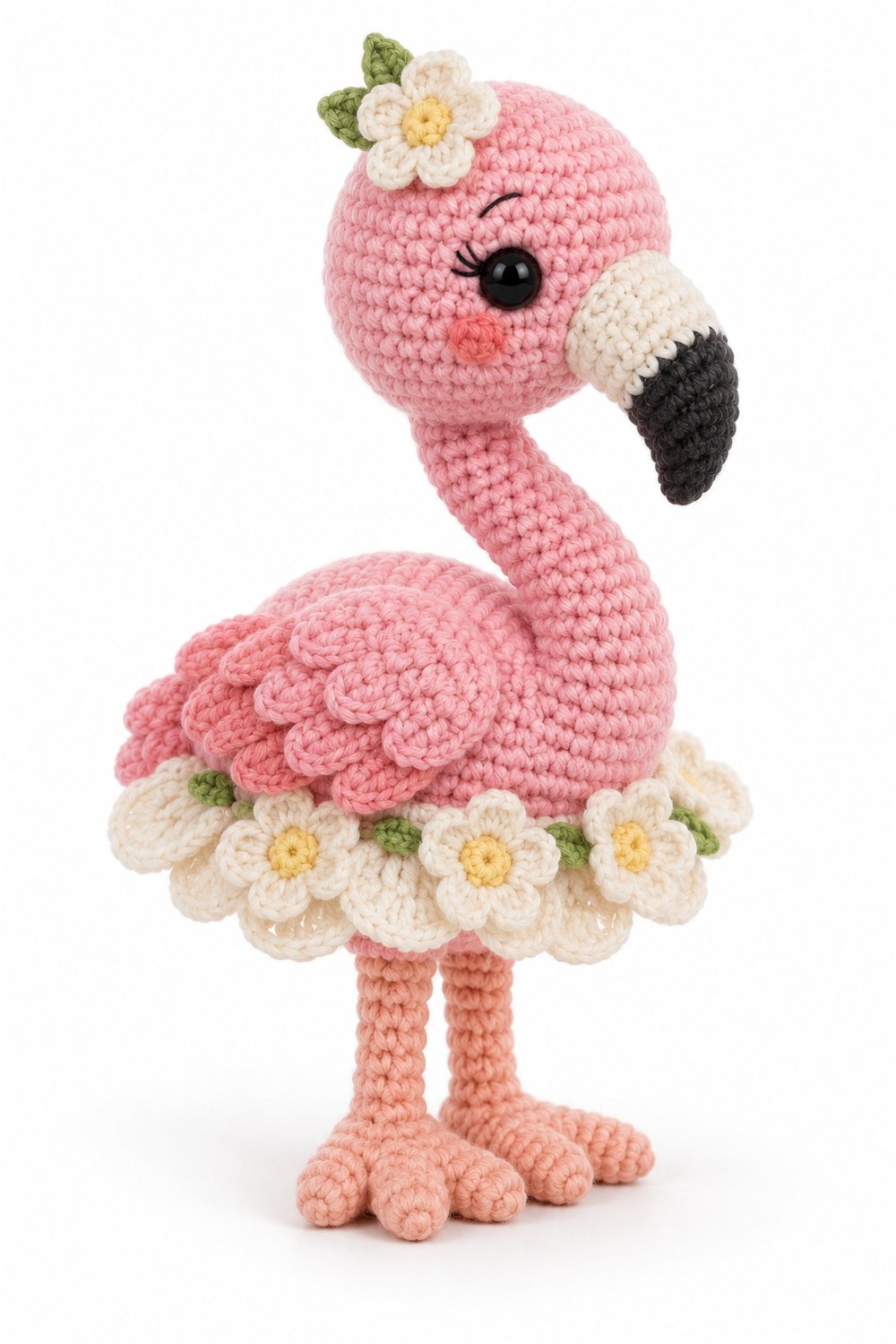Amigurumi 1060 Aleatorios Fofos Flamingo Festa Crochet Guide