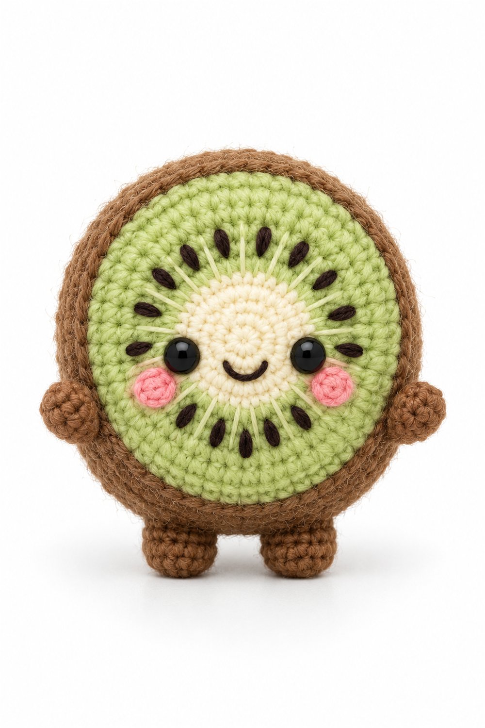 How to Crochet Amigurumi 1073 Aleatorios Fofos Kiwi Bebe