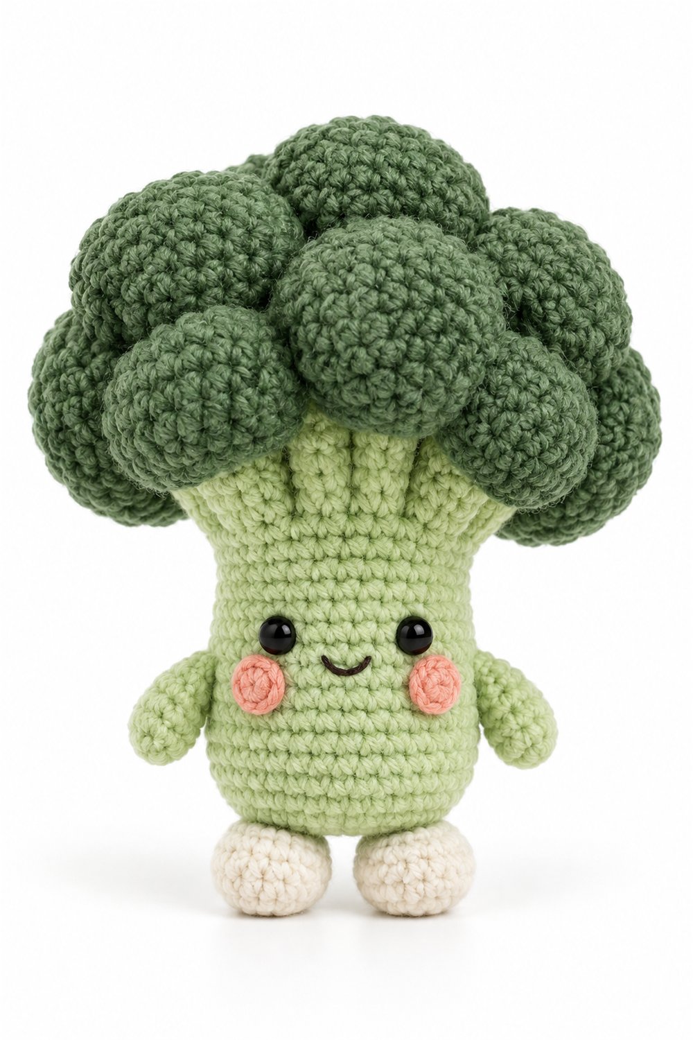 Amigurumi 1080 Aleatorios Fofos Brocolis Bebe - Crochet Pattern