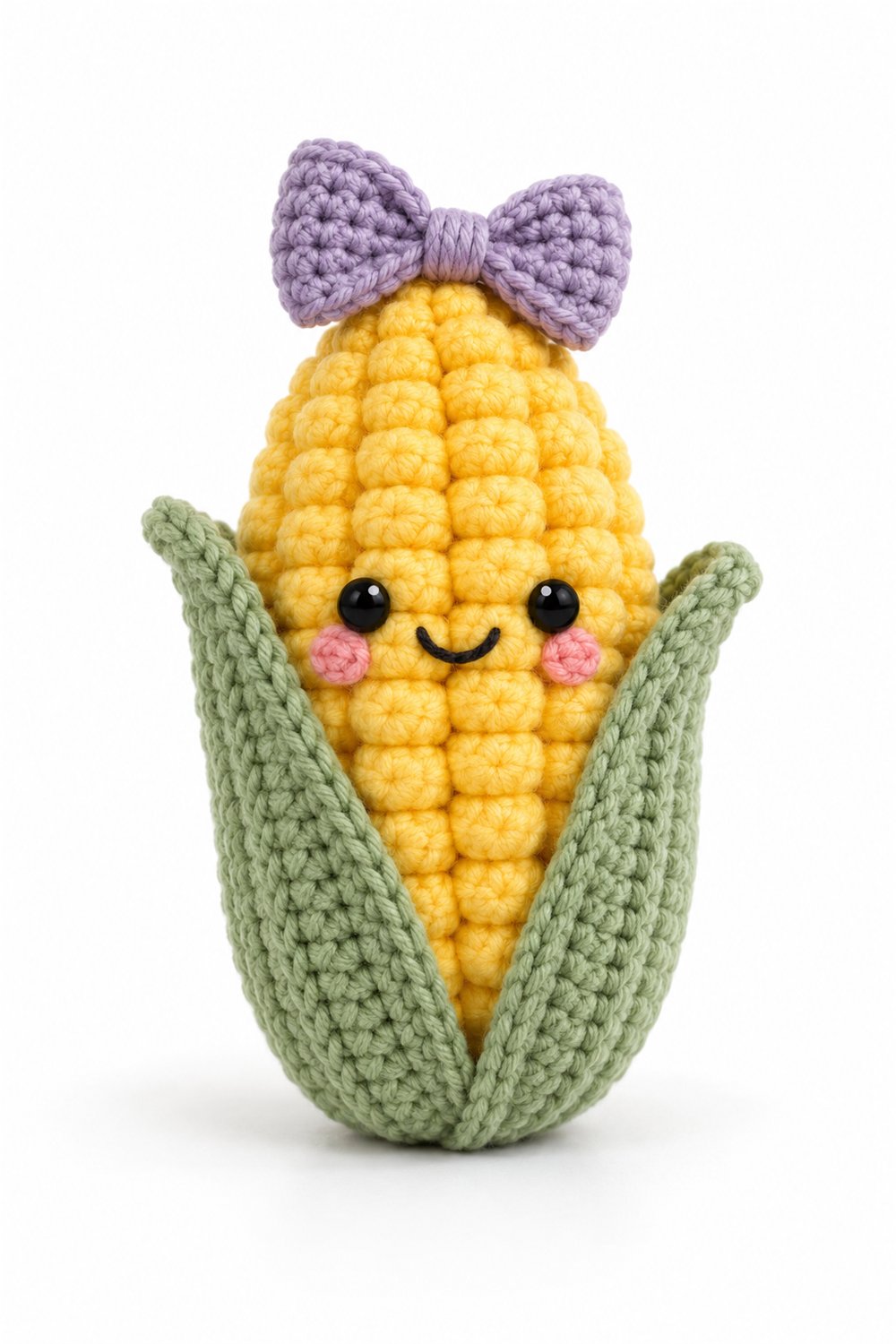Amigurumi 1081 Aleatorios Fofos Milho Feliz - Amigurumi Pattern