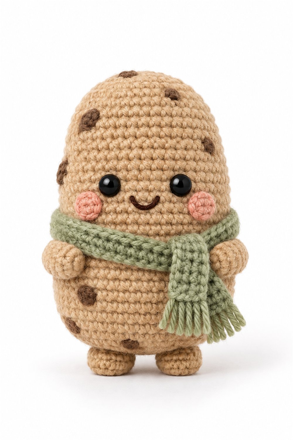 How to Crochet Amigurumi 1082 Aleatorios Fofos Batatinha Cachecol