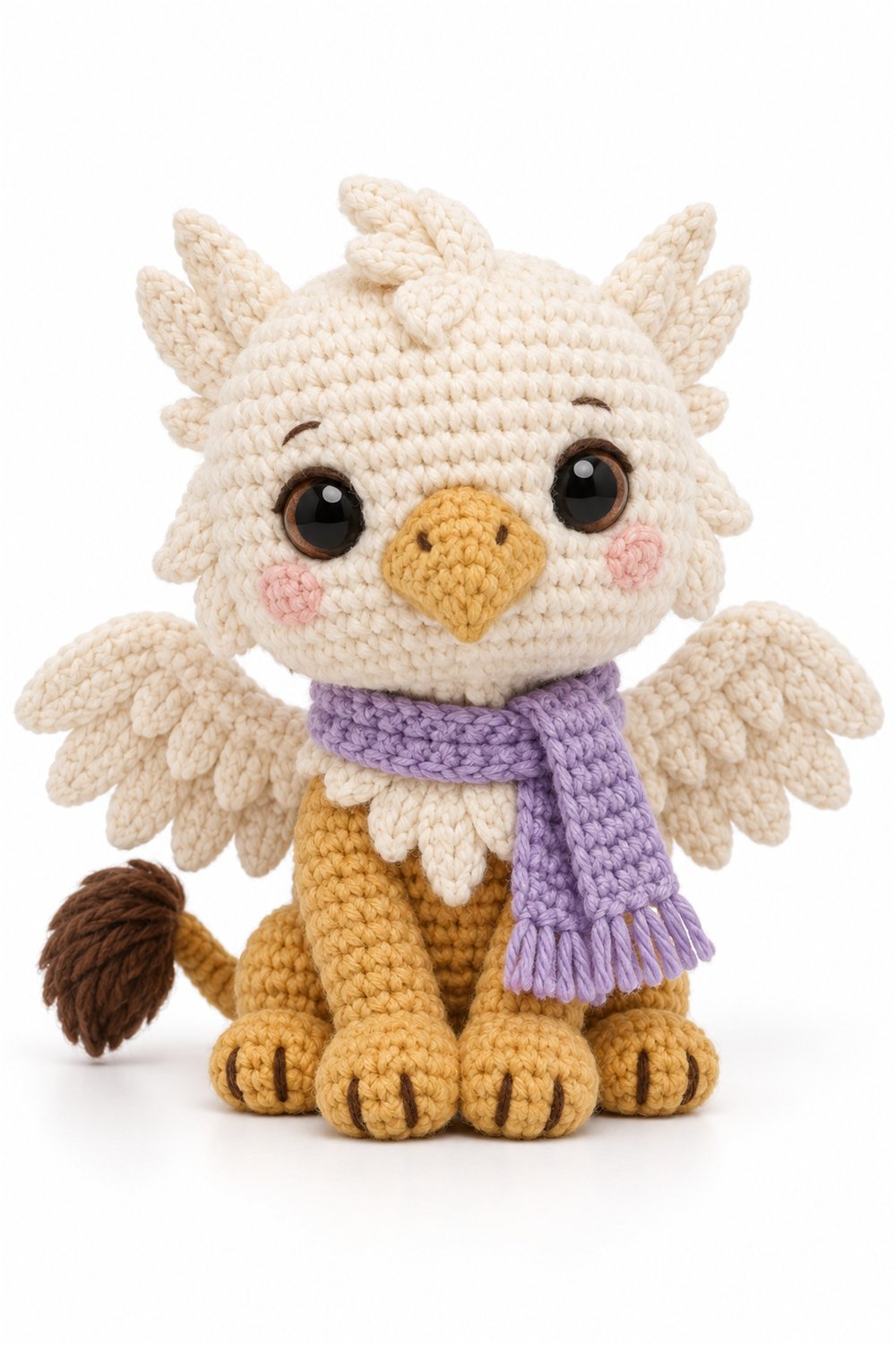 Crochet Amigurumi 1095 Aleatorios Fofos Grifo Bebe - Pattern