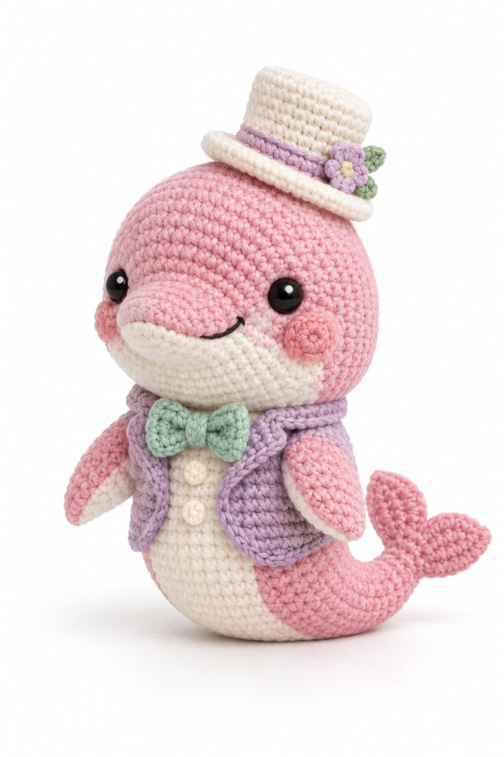 Amigurumi 1102 Aleatorios Fofos Boto Cartola - Handmade Pattern