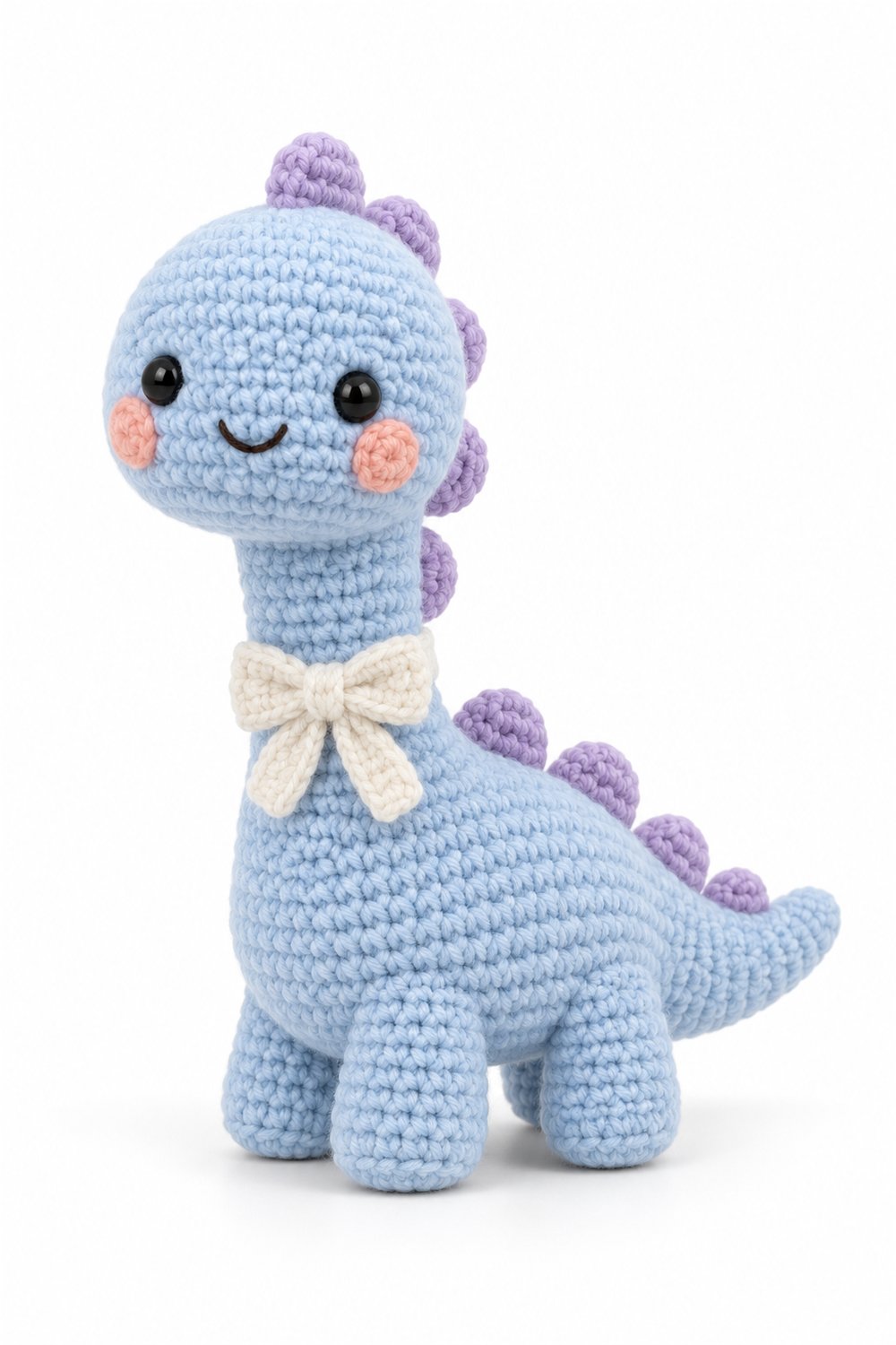 Amigurumi 1106 Aleatorios Fofos Dino Brontossauro - PDF Pattern