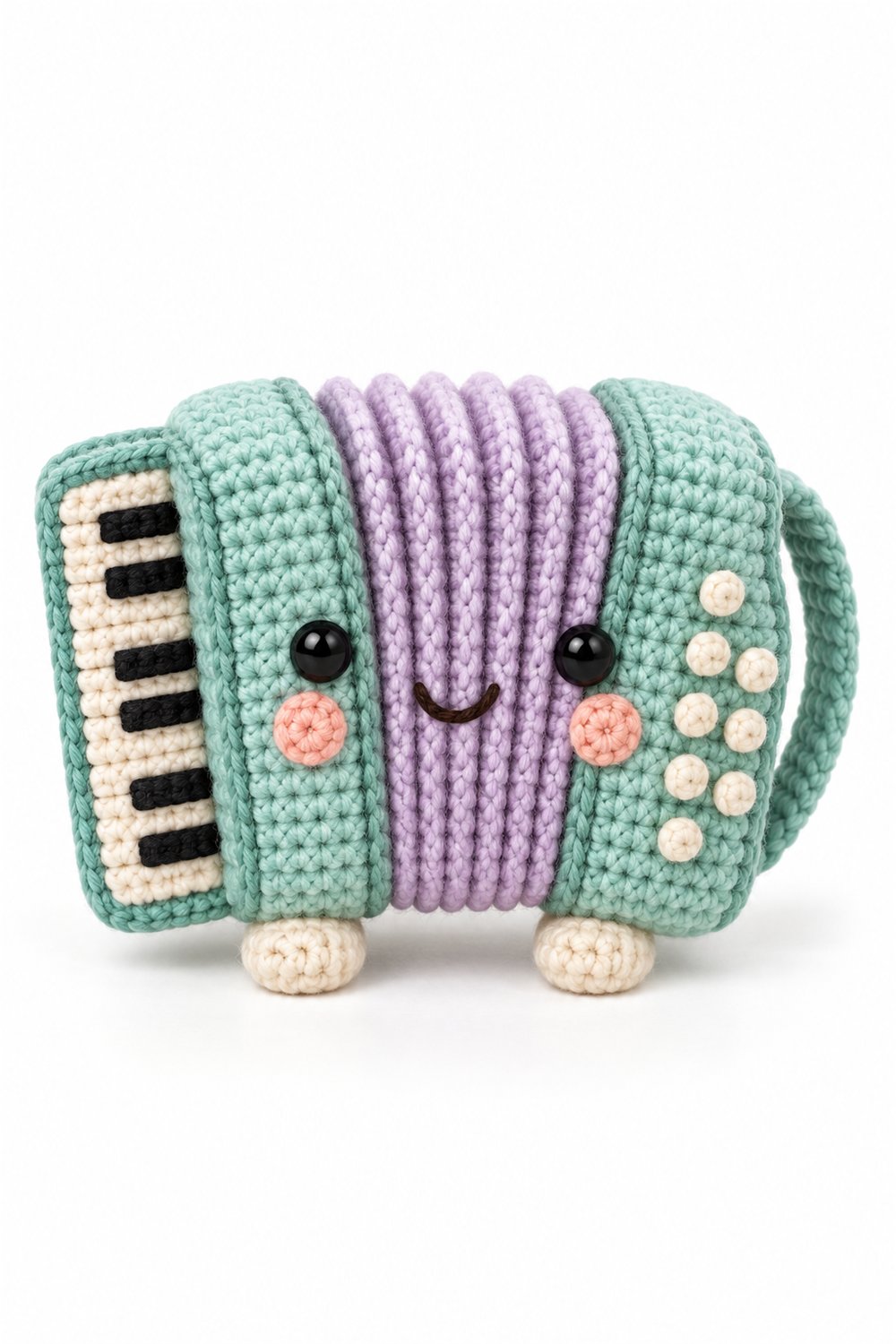 Amigurumi 1114 Aleatorios Fofos Sanfona Pastel Crochet Guide
