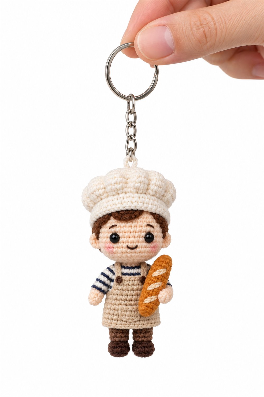 Amigurumi 112 Chaveiro Padeiro - Handmade Pattern