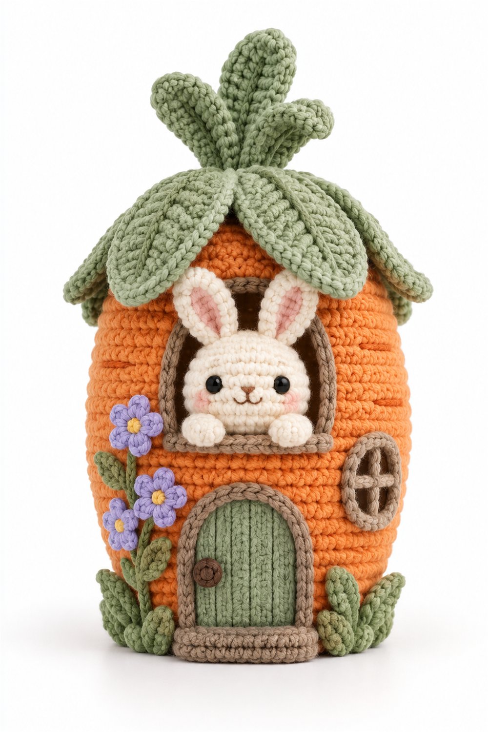 Amigurumi 1148 Aleatorios Fofos Coelho Casinha - Handmade Pattern