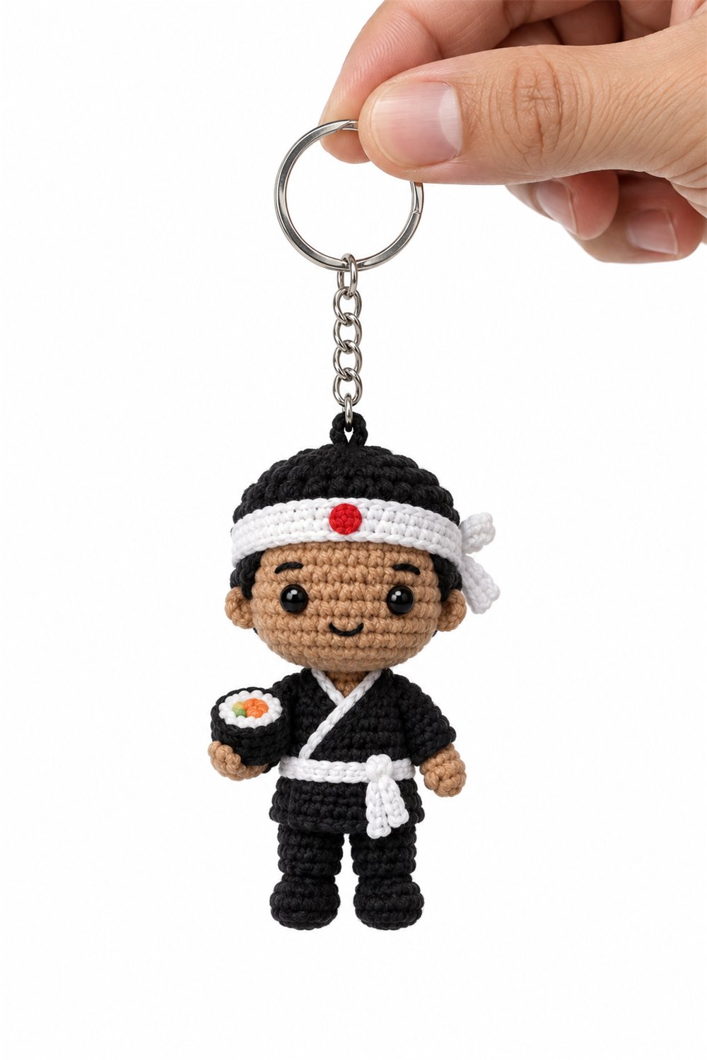 Amigurumi 116 Chaveiro Sushiman - Crochet Pattern