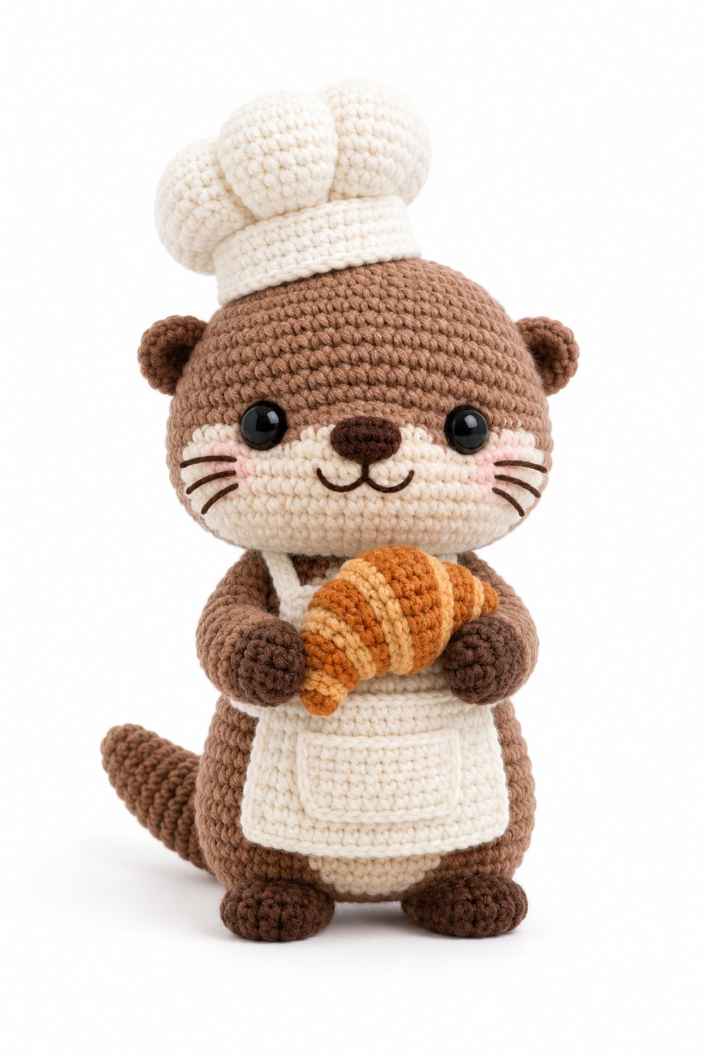 Crochet Amigurumi 13 Lontra Padeiro - Pattern