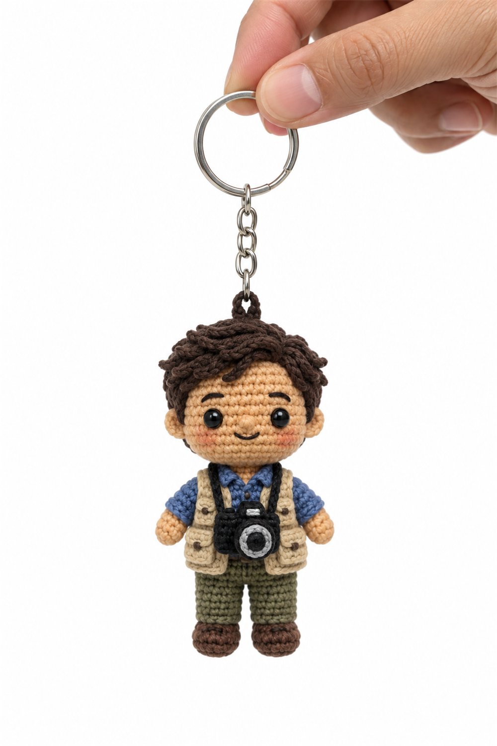 Amigurumi 148 Chaveiro Fotografo - Handmade Pattern