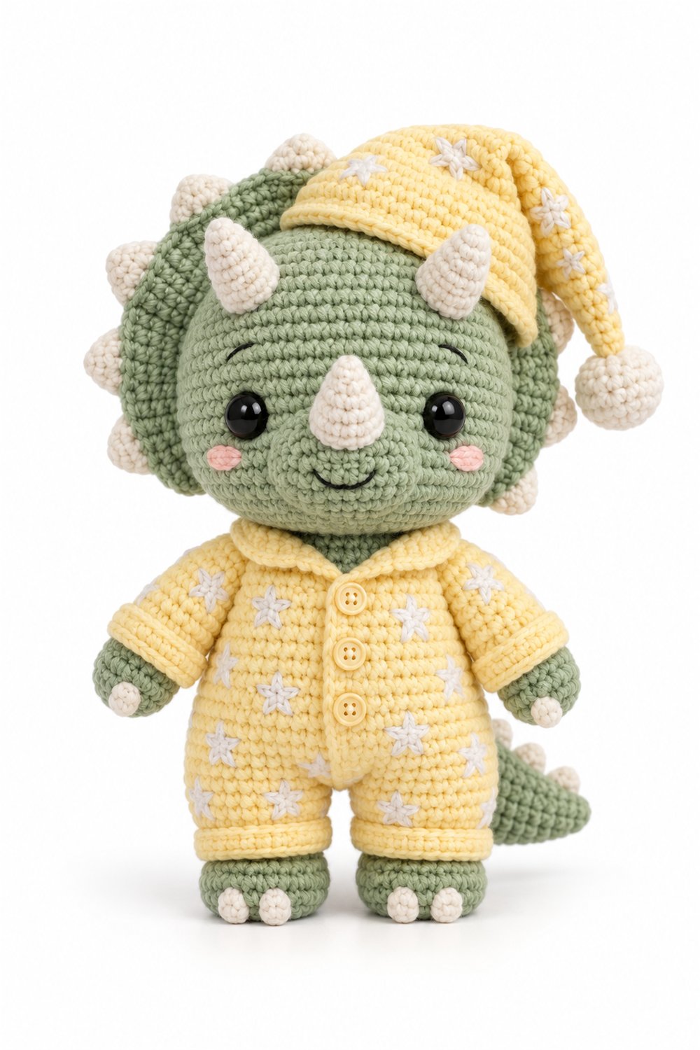 Amigurumi 17 Dino Pijama - Crochet Pattern