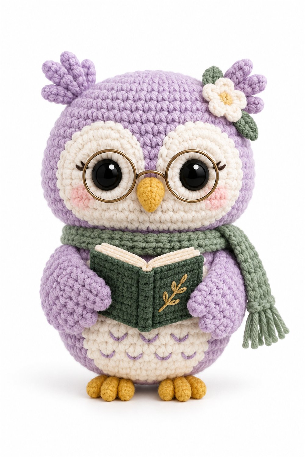 Amigurumi 18 Coruja Livro - Amigurumi Pattern