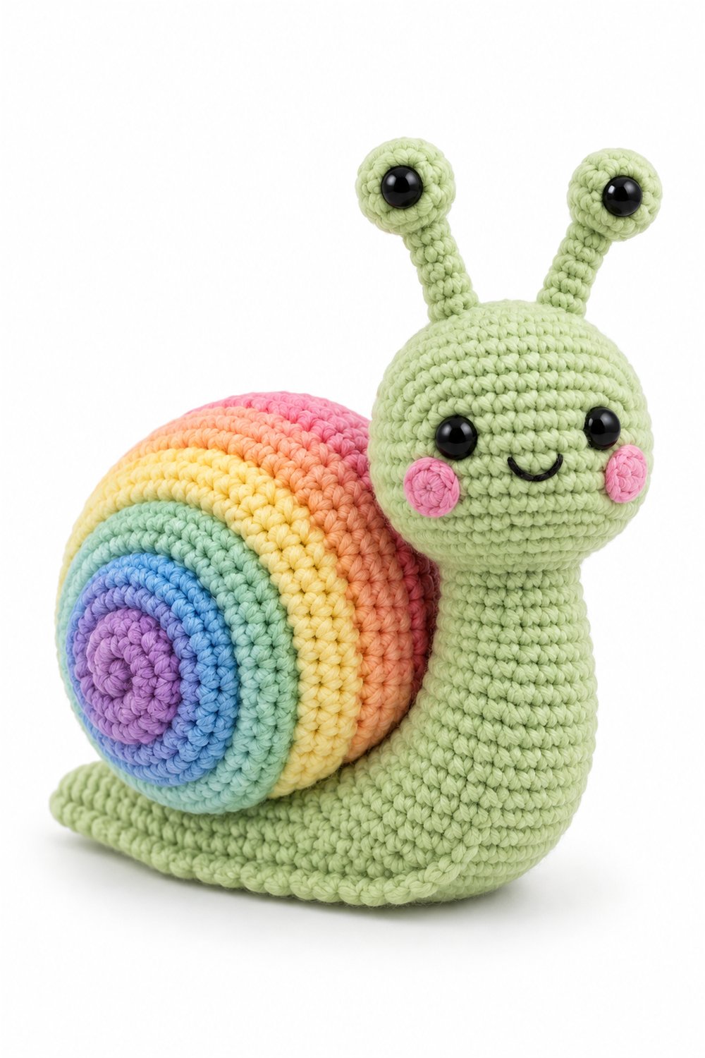 DIY Amigurumi 21 Caracol Arcoiris - Crochet Tutorial