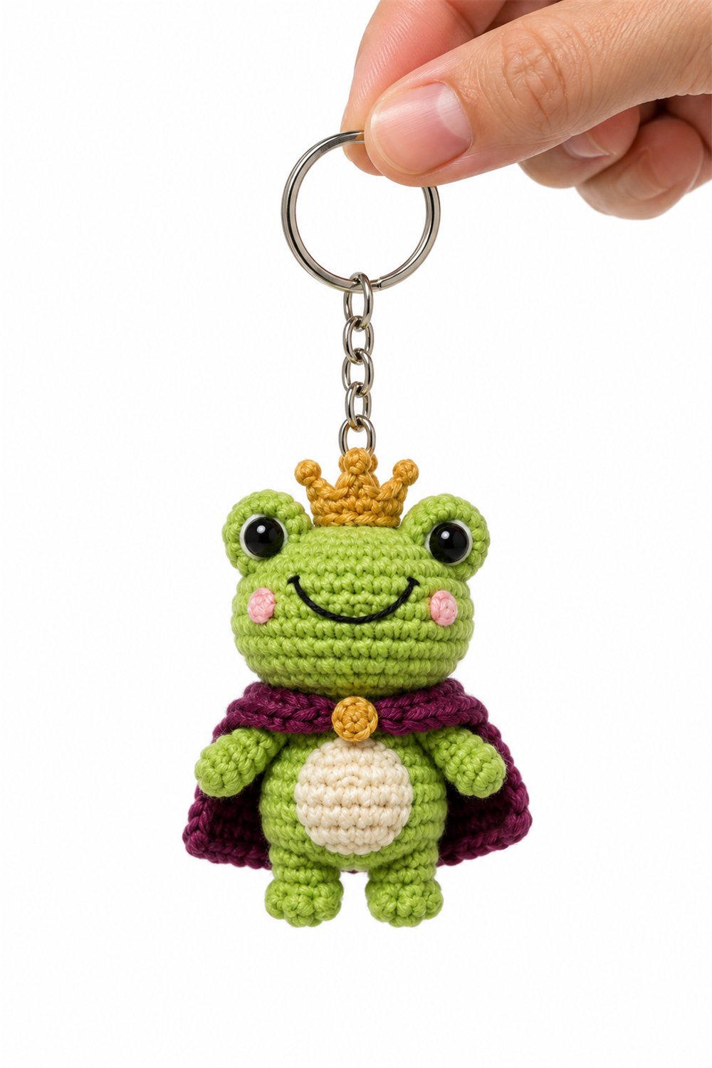 Amigurumi 215 Chaveiro Sapo Principe - PDF Pattern