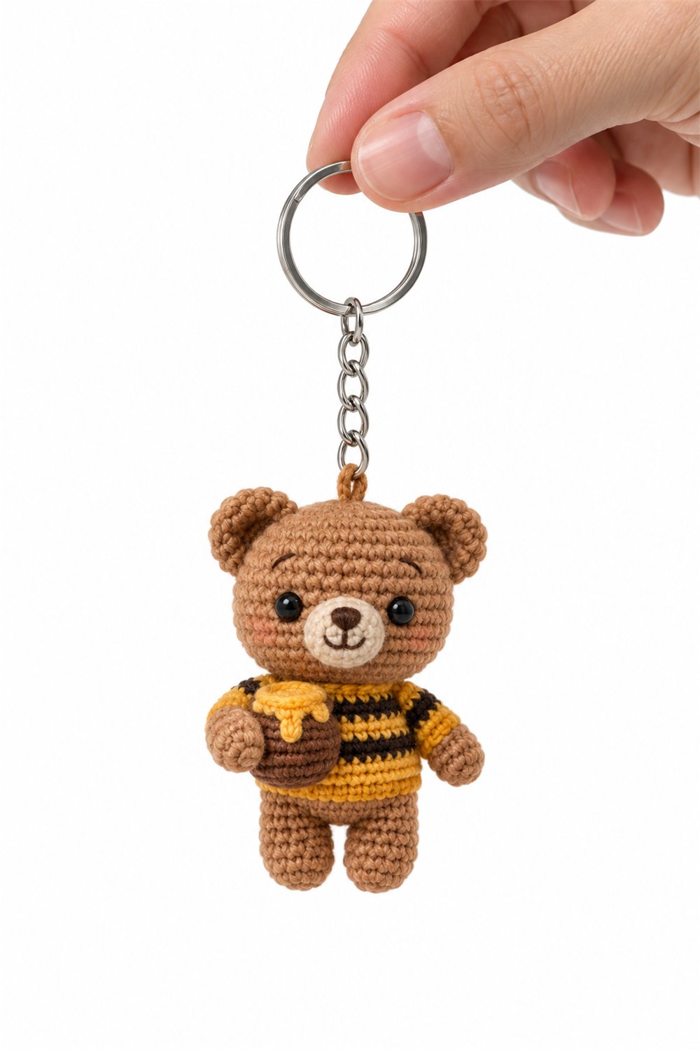 Amigurumi 217 Chaveiro Urso Mel - Amigurumi Pattern