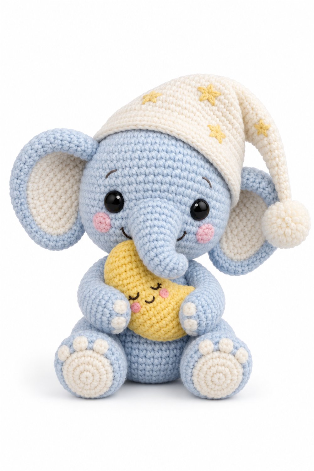 Amigurumi 24 Elefante Lua - Easy Crochet