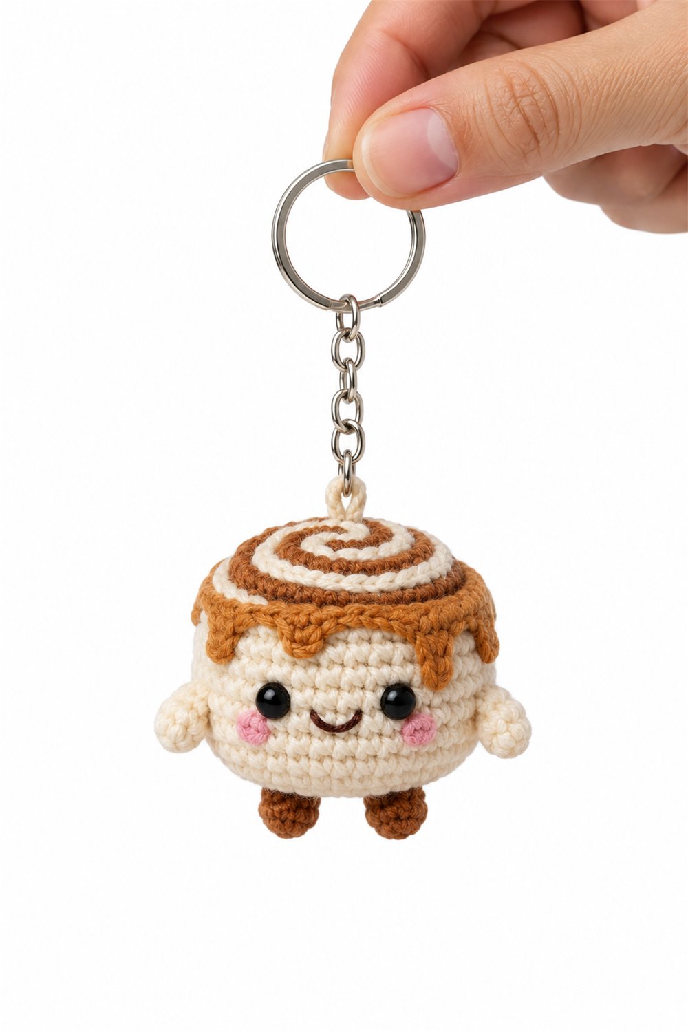 Amigurumi 243 Chaveiro Paozinho Canela - Crochet Pattern