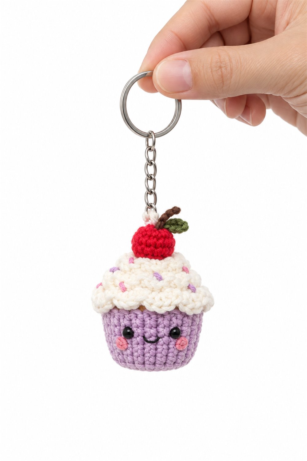Amigurumi 244 Chaveiro Cupcake Cereja - Amigurumi Pattern