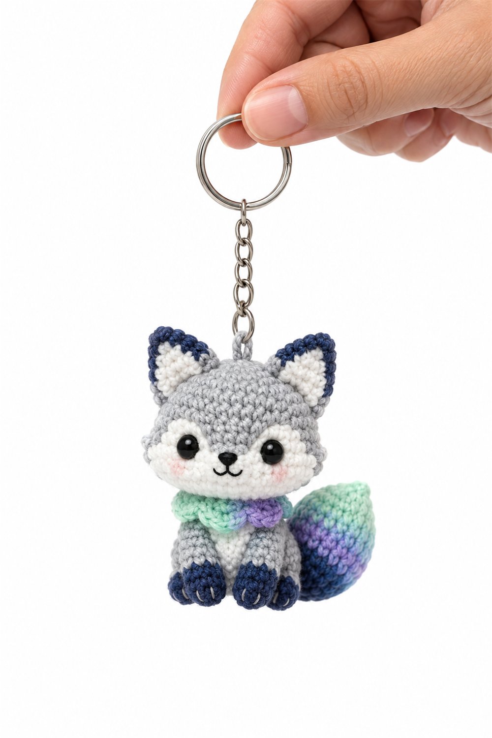 Amigurumi 255 Chaveiro Raposa Aurora - Step by Step
