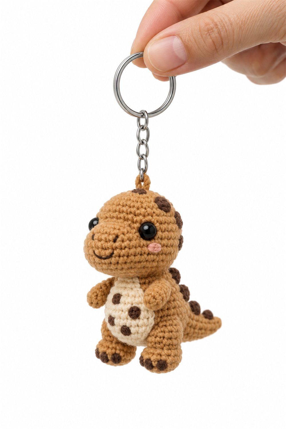 Amigurumi 264 Chaveiro Tiranossauro Biscoito - Step by Step