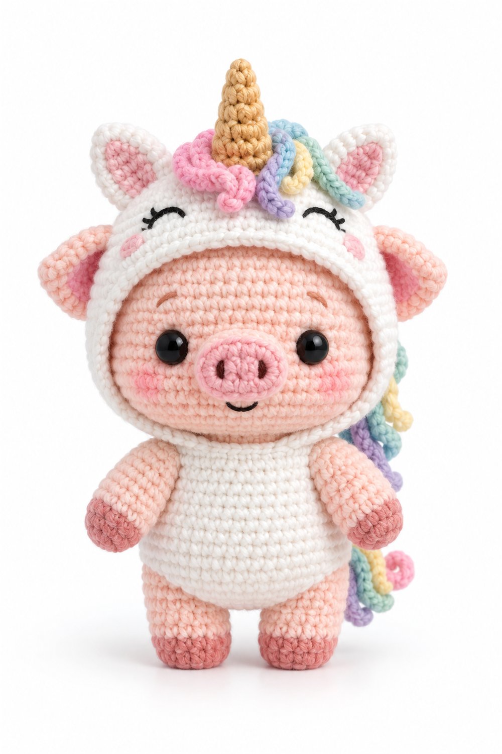 Amigurumi 27 Porquinho Unicornio - Crochet Pattern