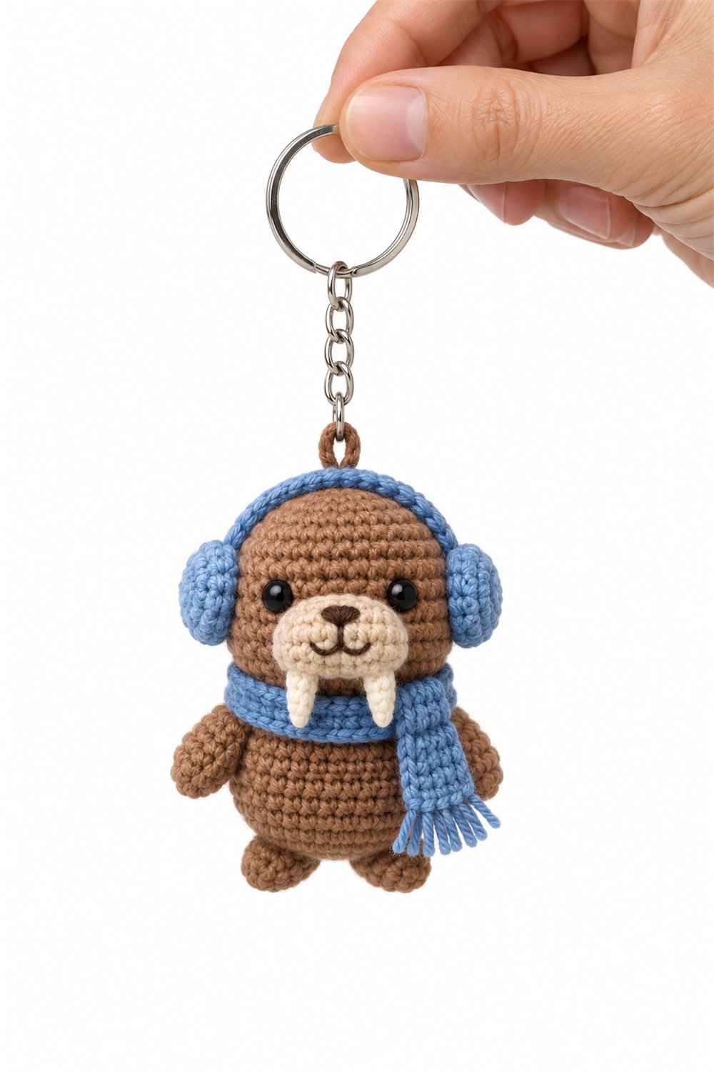 Amigurumi 279 Chaveiro Morsa Inverno - PDF Pattern