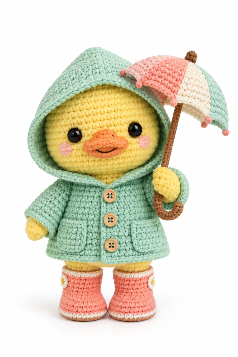 Amigurumi 28 Pato Capa Chuva - Amigurumi Pattern