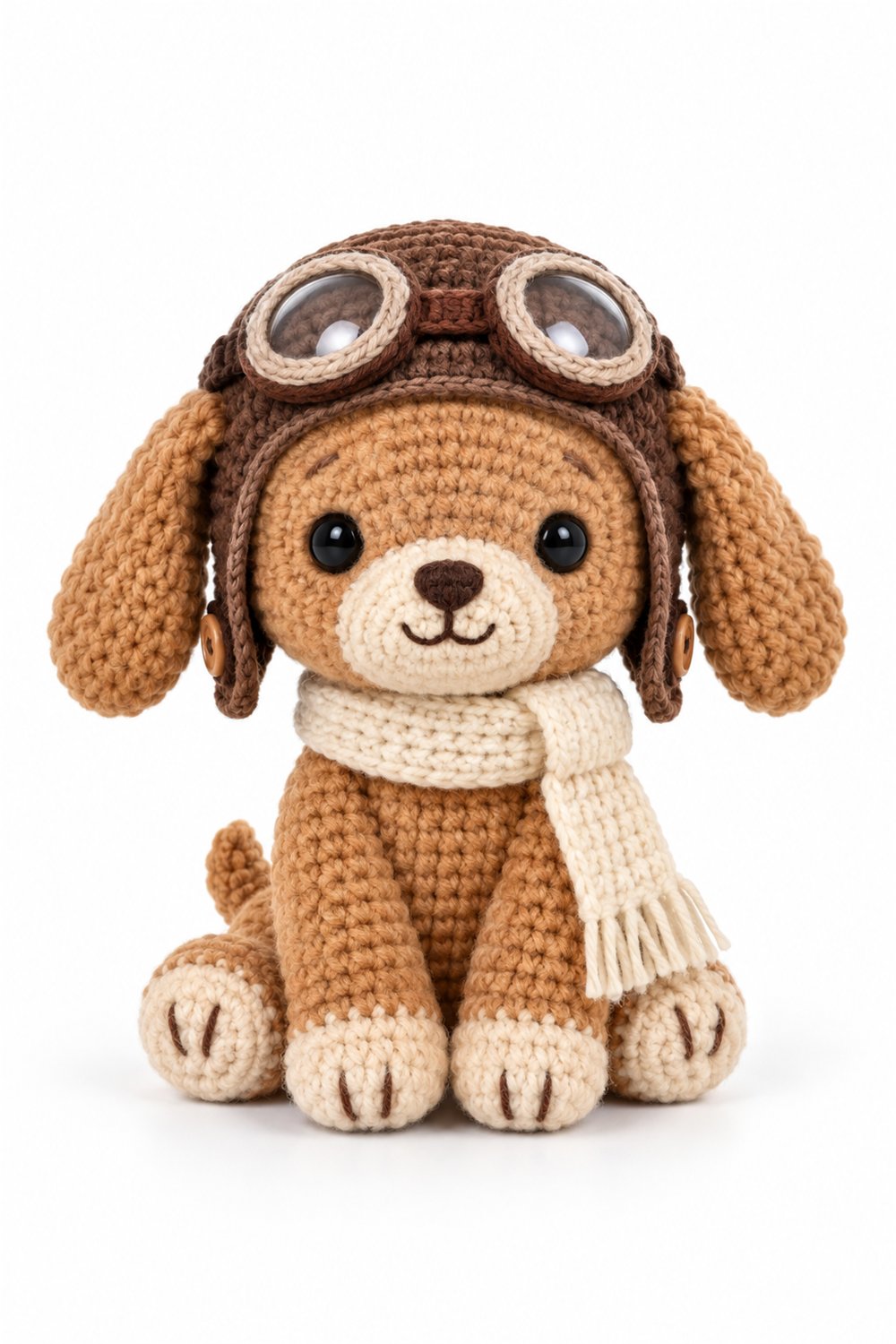How to Crochet Amigurumi 29 Cachorro Aviador