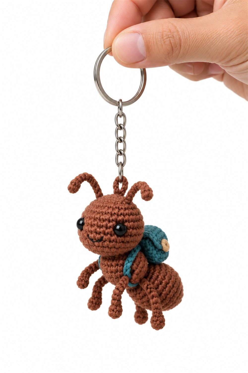 Amigurumi 295 Chaveiro Formiga Aventureira - Easy Crochet