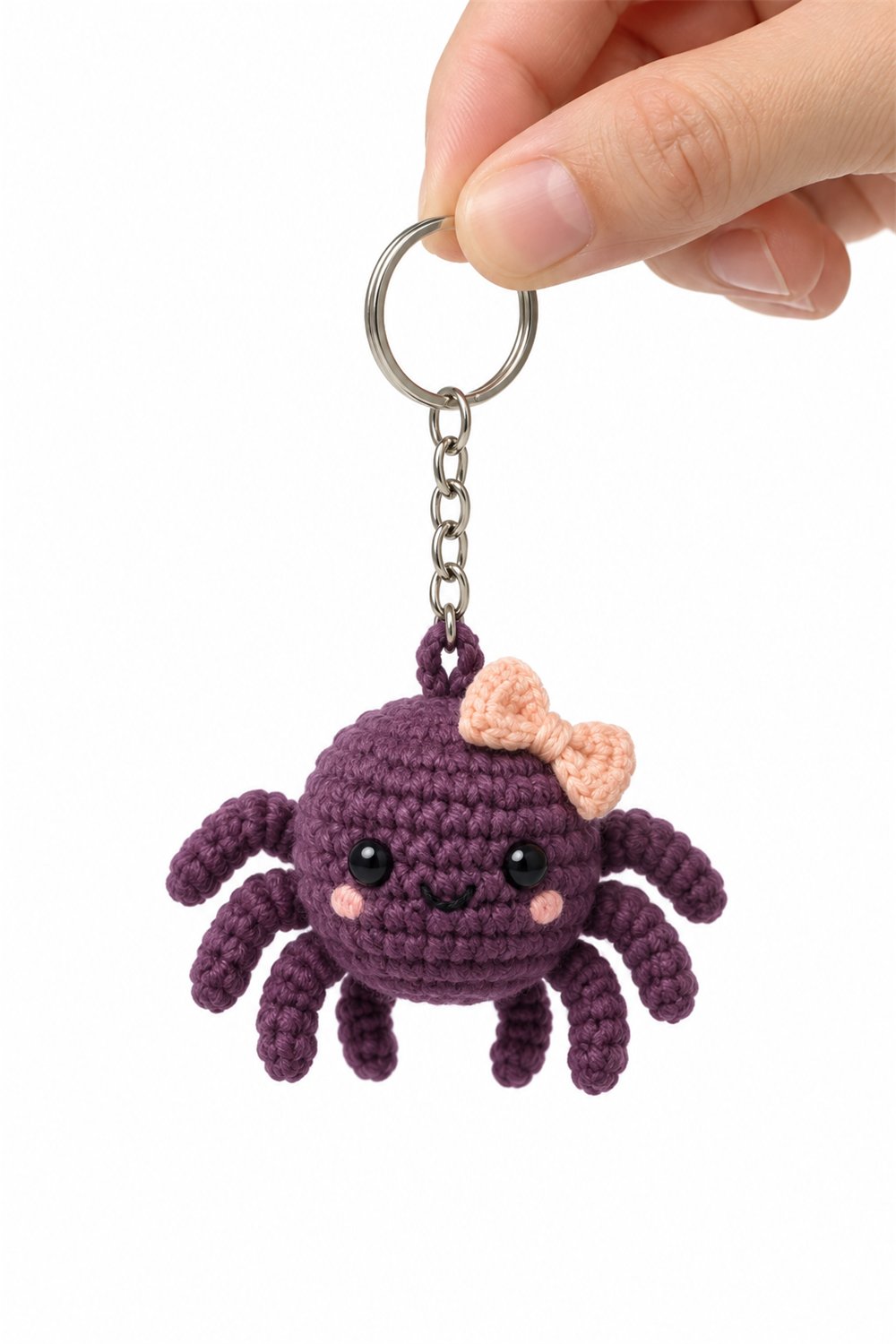 Amigurumi 297 Chaveiro Aranha Fofinha - PDF Pattern