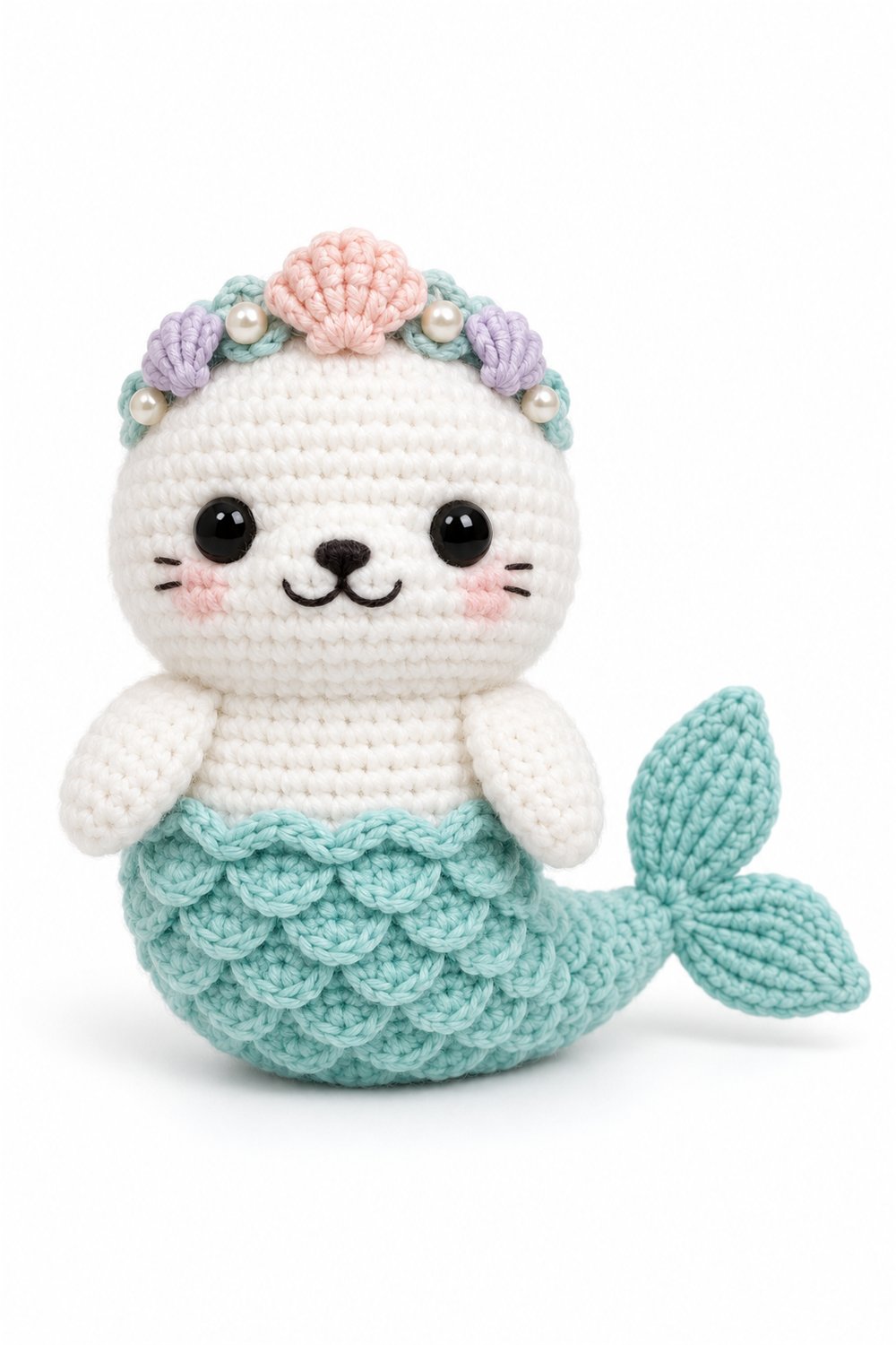 Amigurumi 30 Foca Sereia - Step by Step