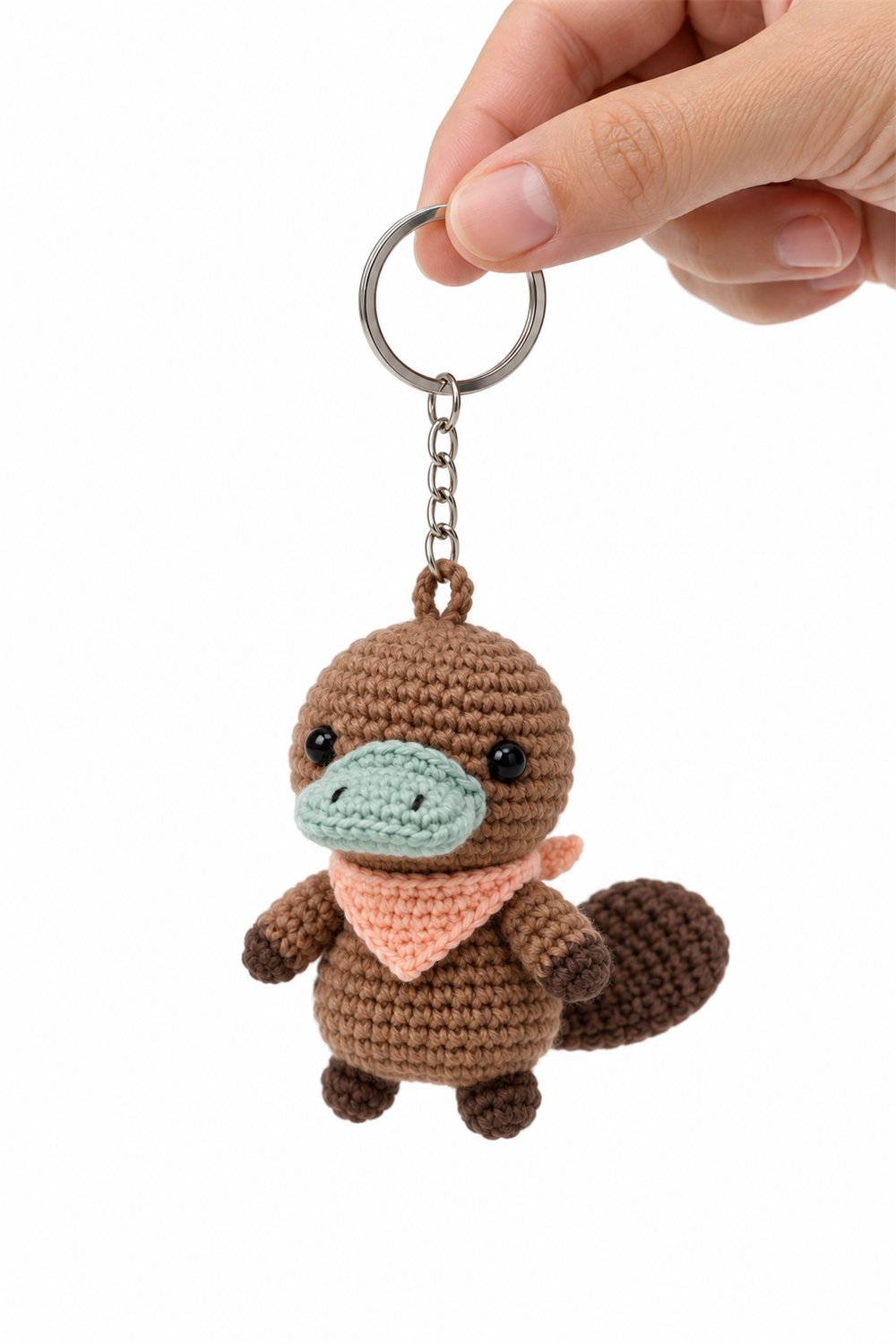 Amigurumi 302 Chaveiro Ornitorrinco Menta - Handmade Pattern