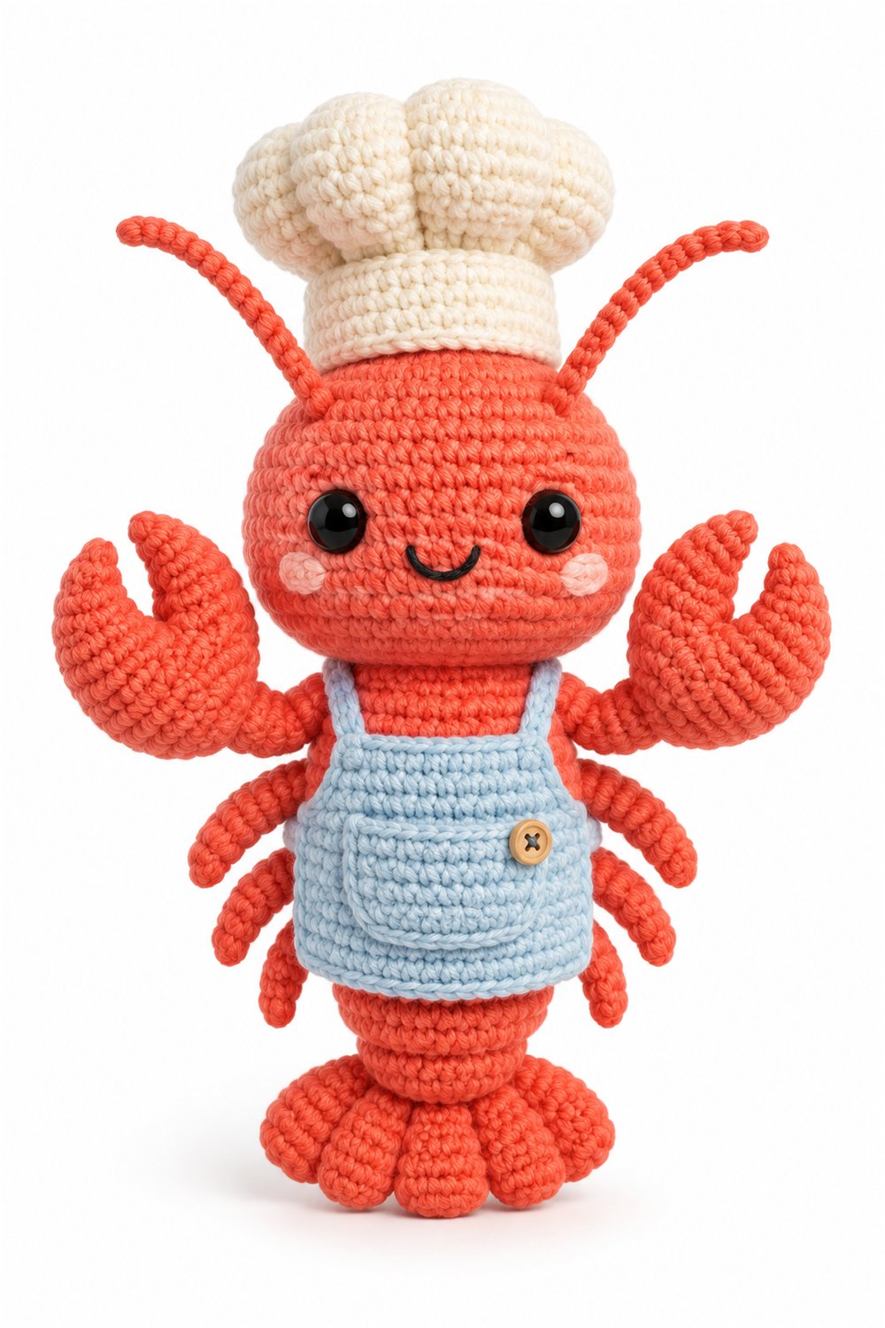 DIY Amigurumi 31 Lagosta Cozinheira - Crochet Tutorial