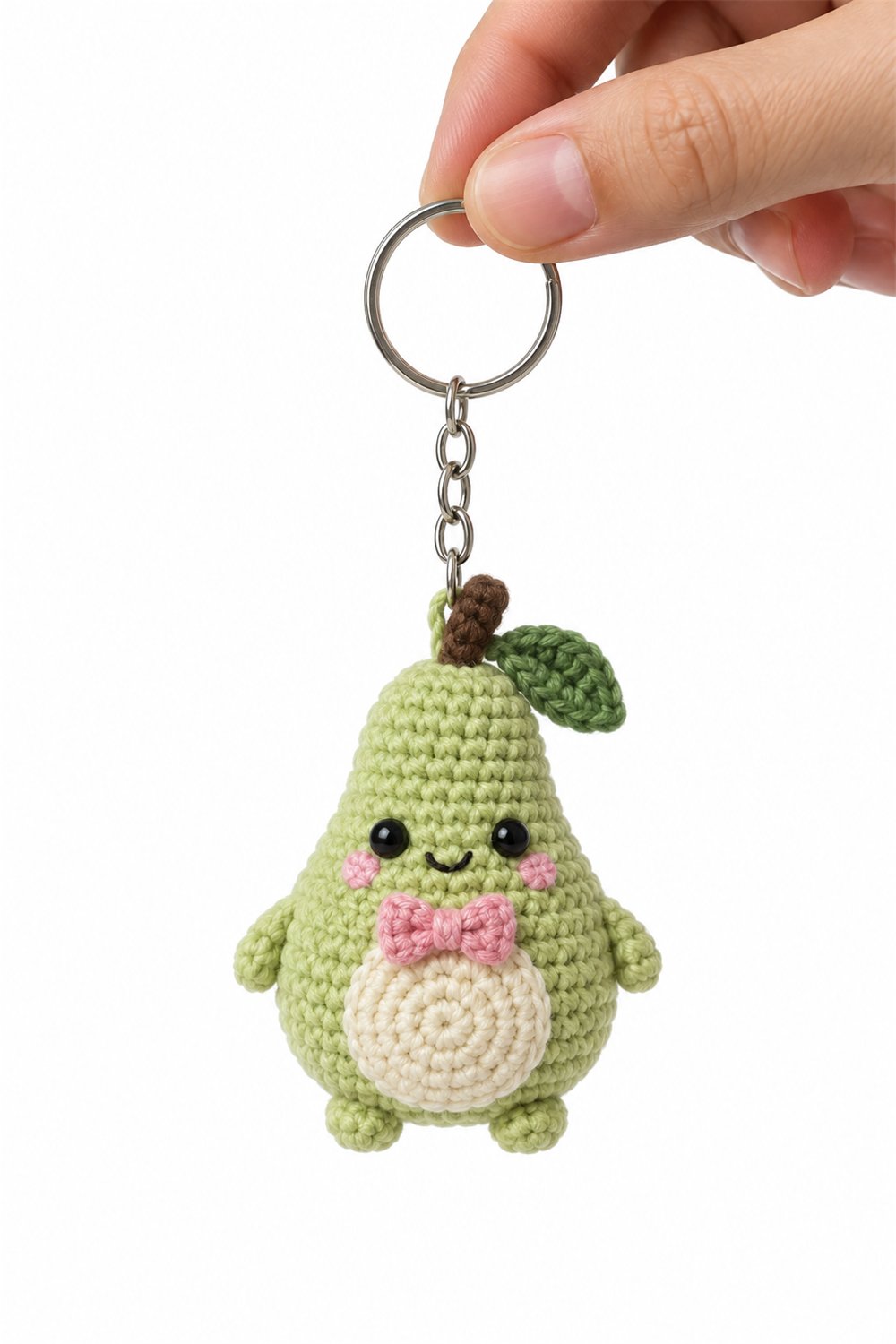 Amigurumi 333 Chaveiro Pera Menta - PDF Pattern