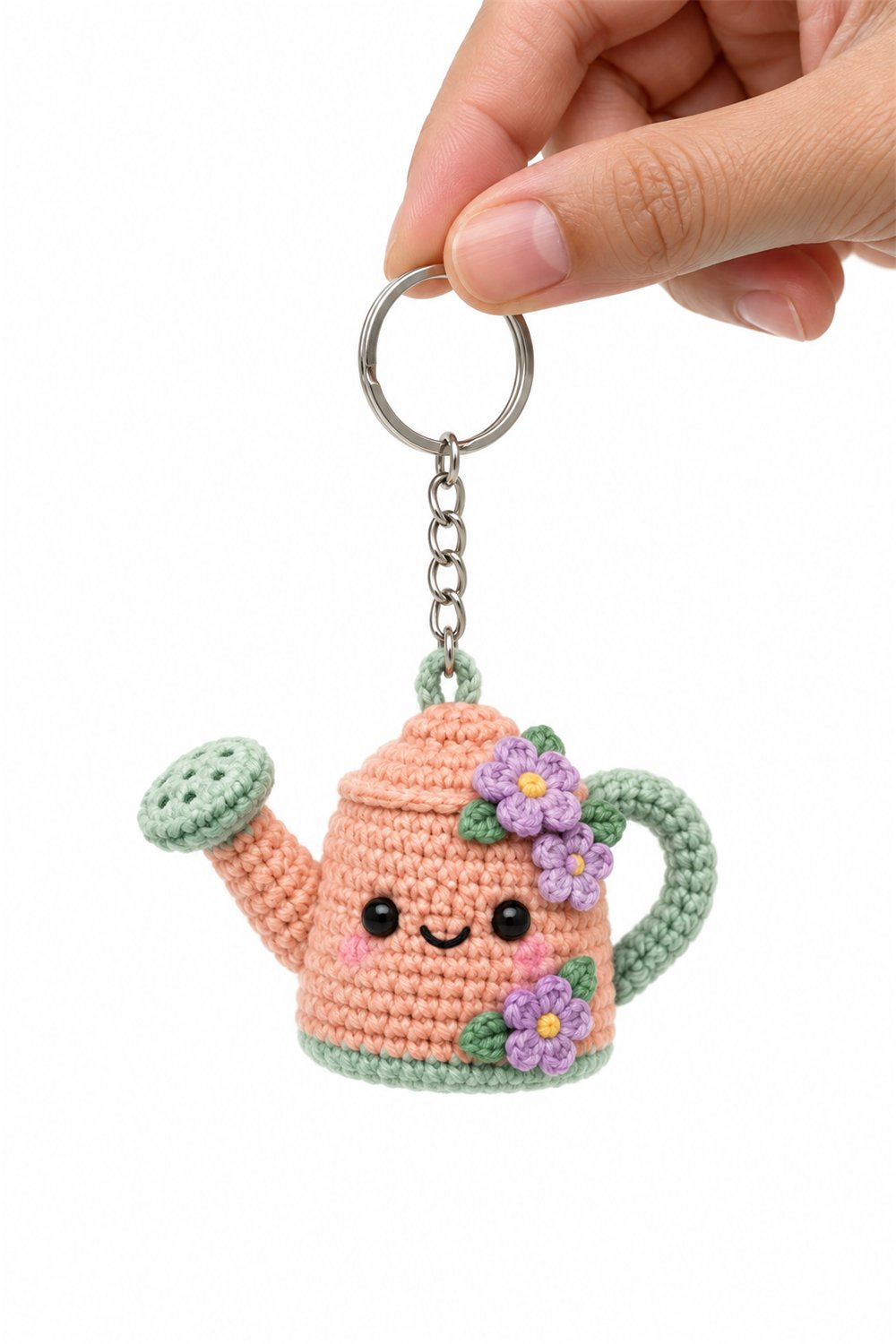 DIY Amigurumi 347 Chaveiro Regador Florido - Crochet Tutorial