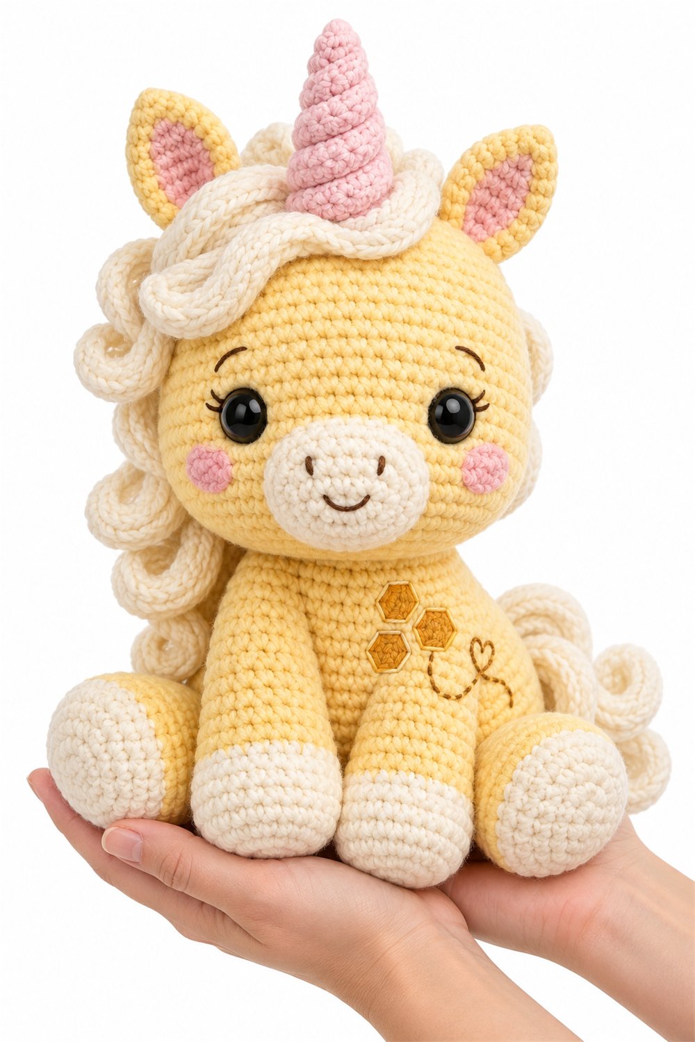 How to Crochet Amigurumi 372 Na Mao Unicornio Mel