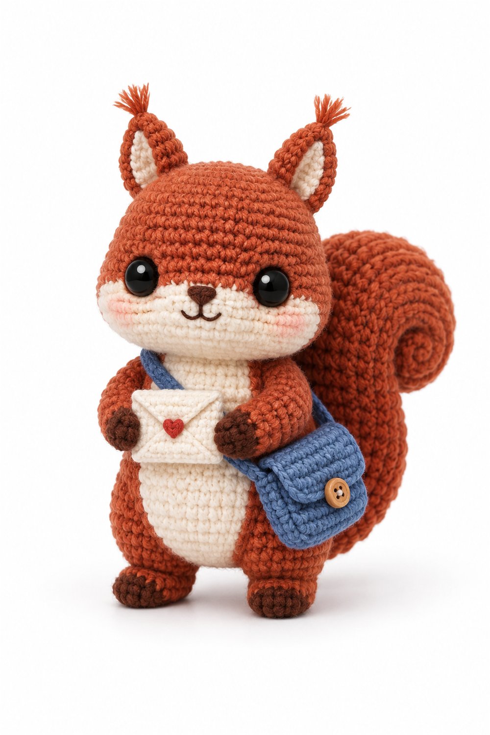 Amigurumi 38 Esquilo Carteiro - Amigurumi Pattern