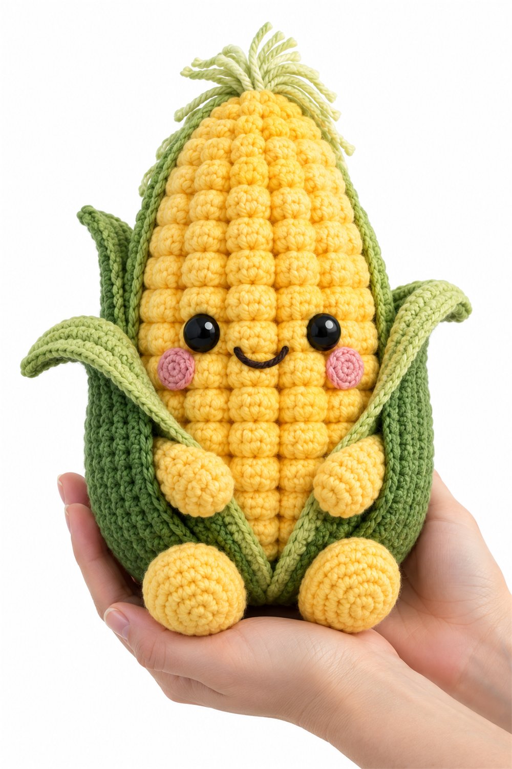 Amigurumi 400 Na Mao Milho Jardim - Step by Step