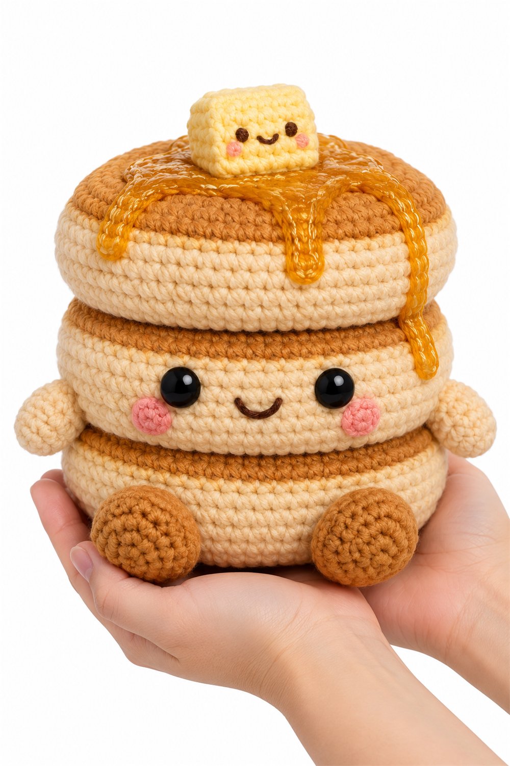 Amigurumi 404 Na Mao Panqueca Mel - Easy Crochet