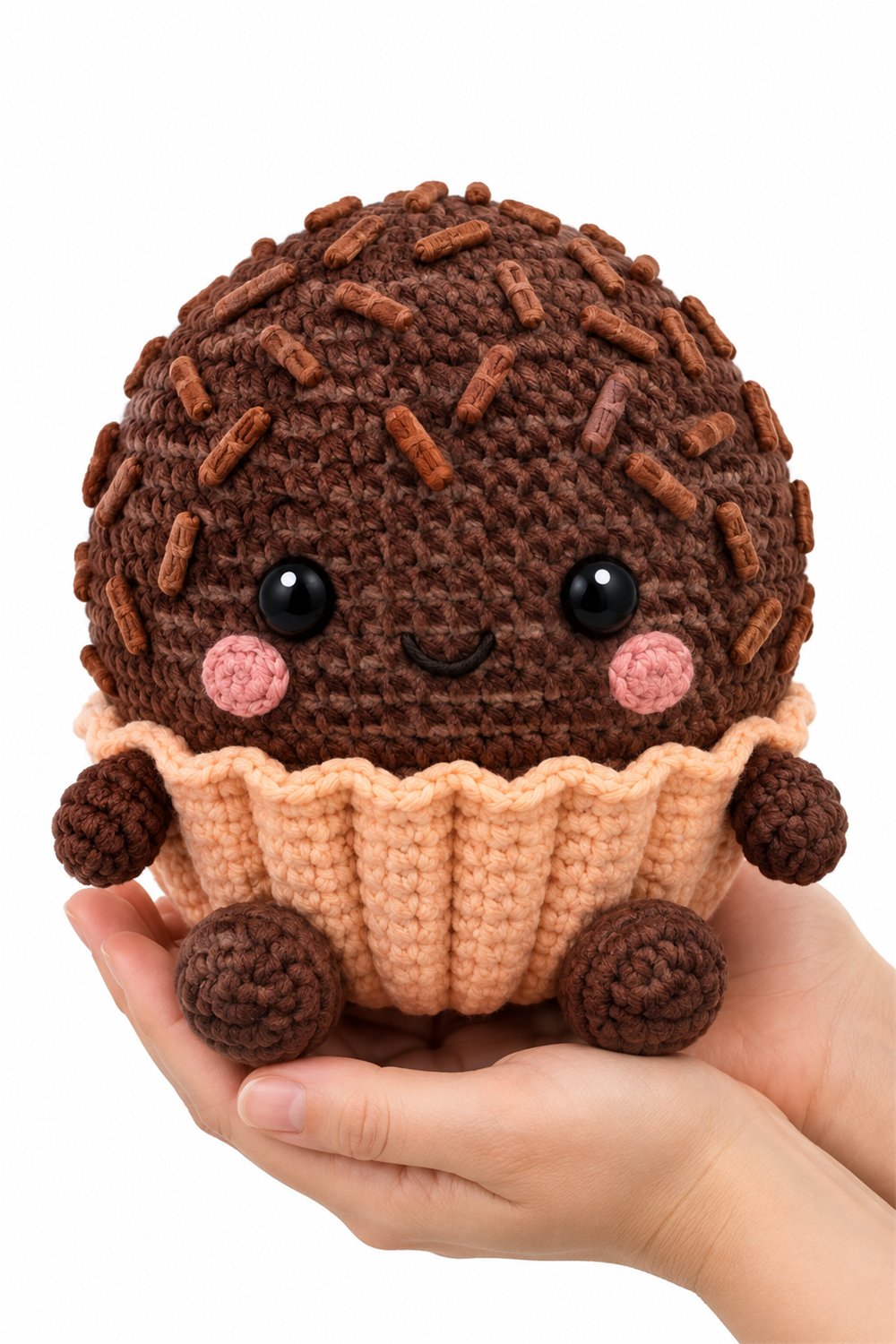 Amigurumi 406 Na Mao Brigadeiro Festivo - PDF Pattern