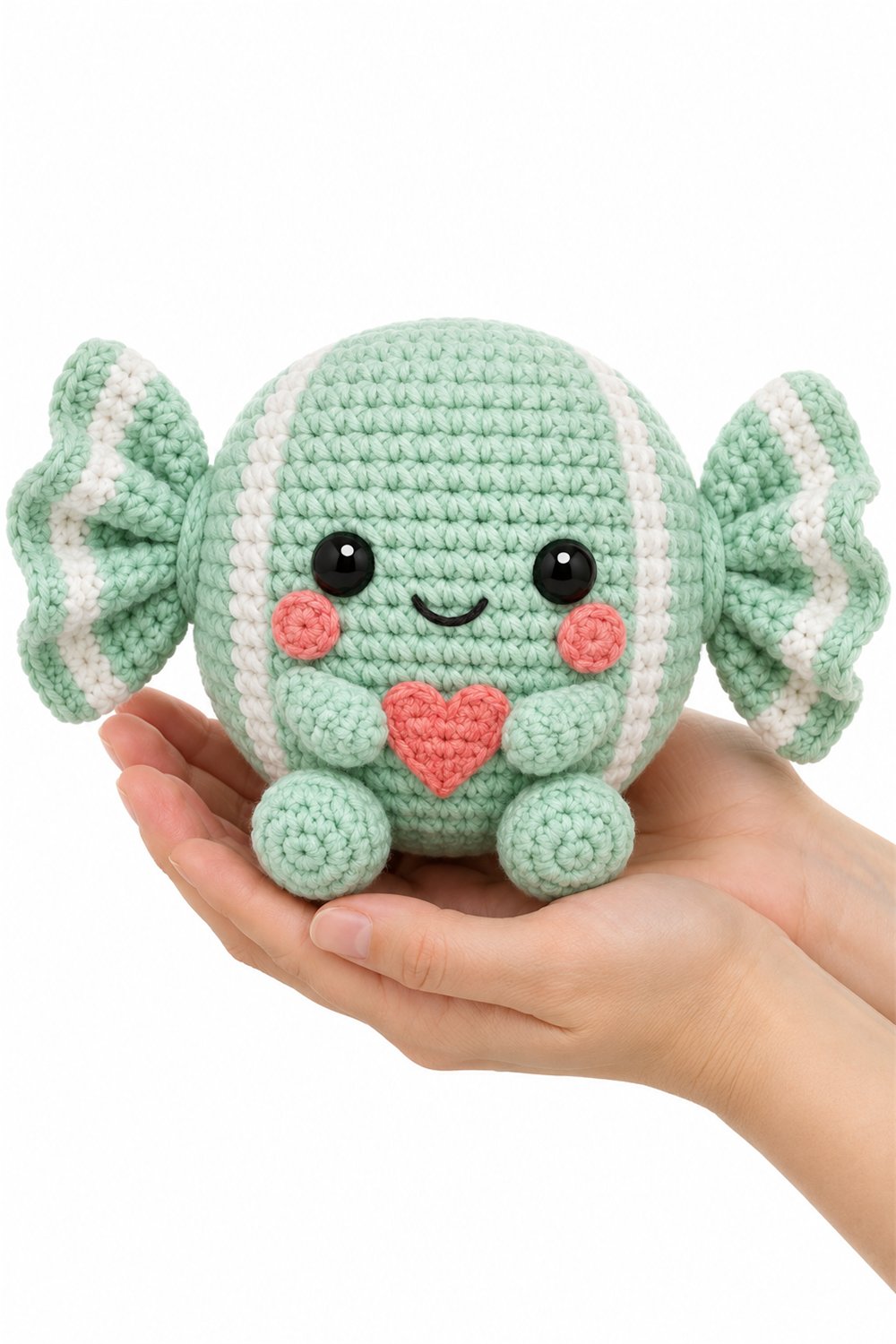DIY Amigurumi 410 Na Mao Bombom Menta - Crochet Tutorial